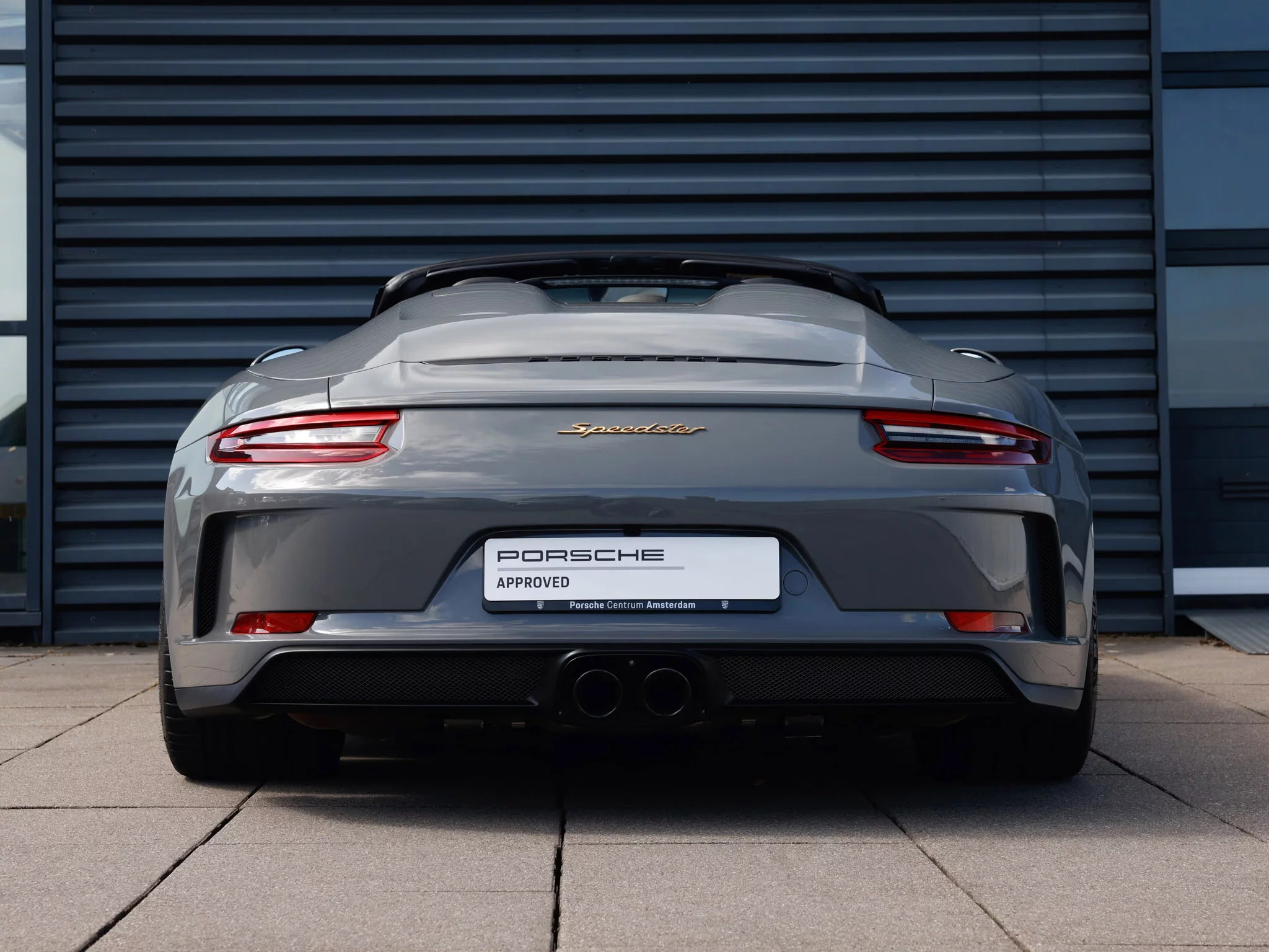 China Grey Porsche 911 Speedster