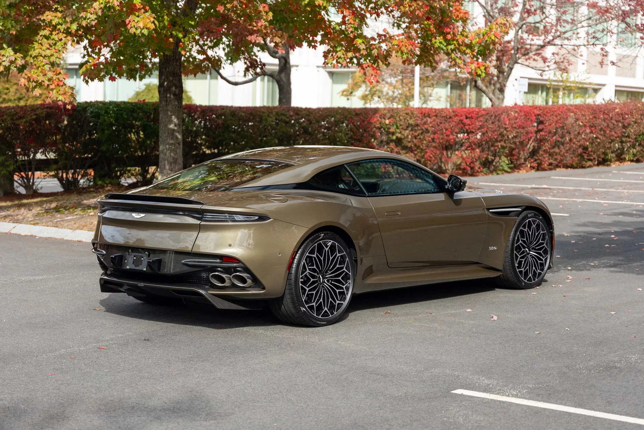 Olive Green Aston Martin DBS
