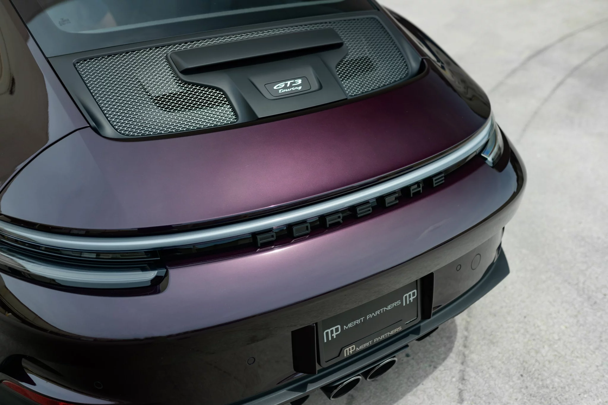 Amethyst Metallic Porsche 911 GT3