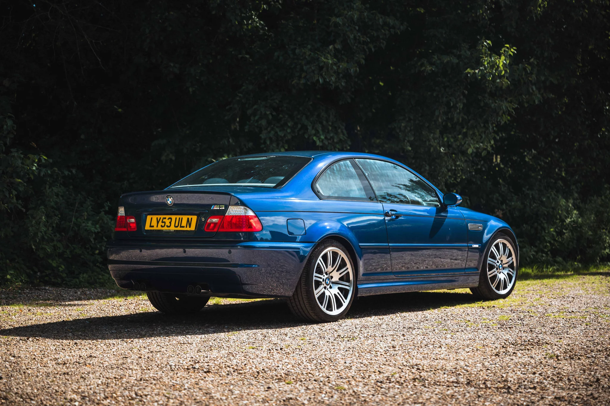 Mystic Blue BMW M3