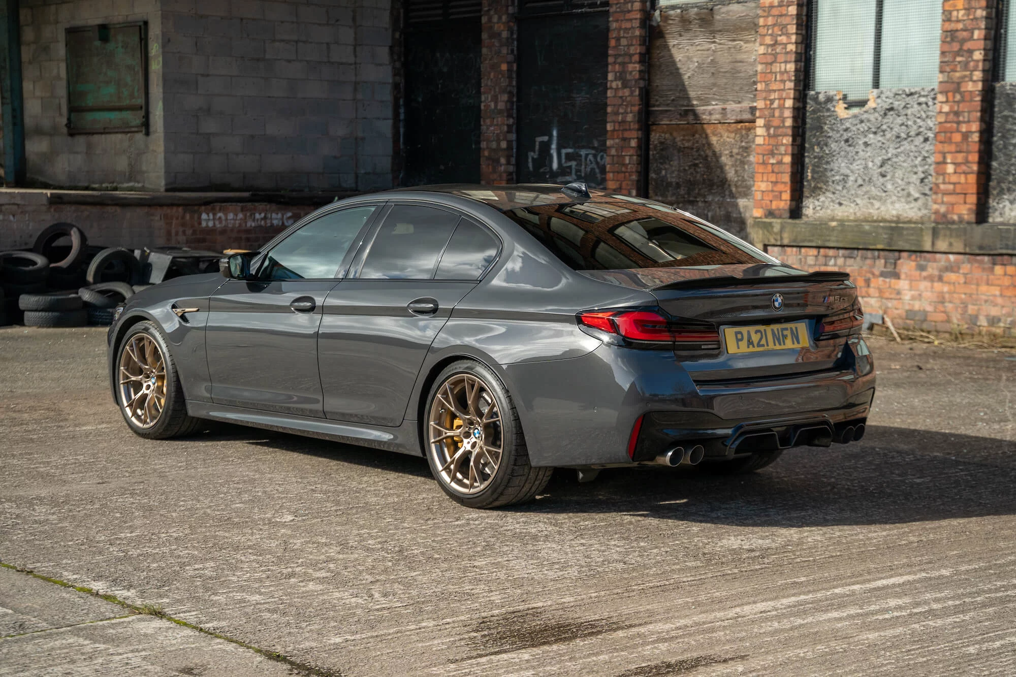 Brands Hatch Grey BMW M5
