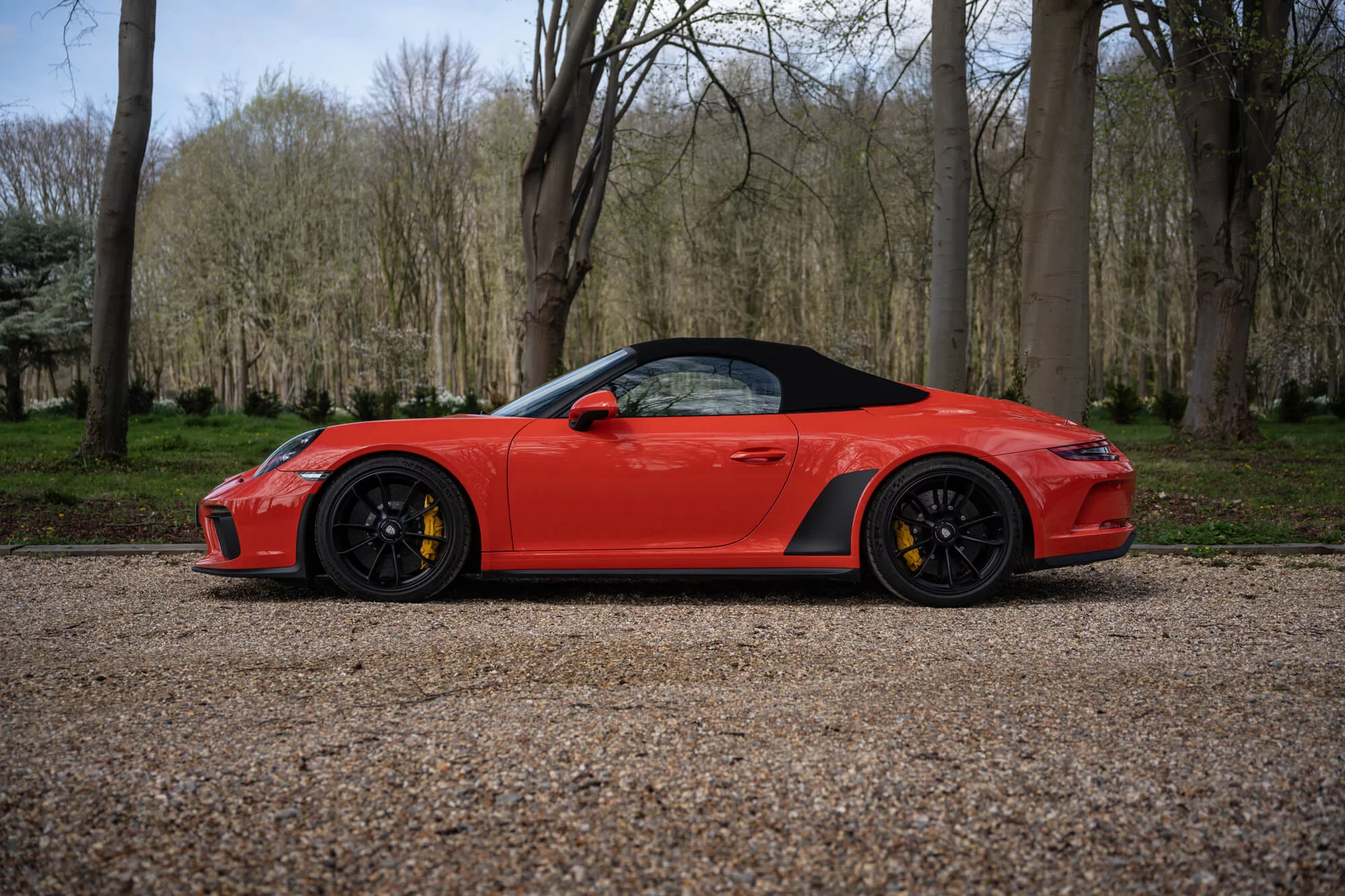 Lava Orange Porsche 911 Speedster