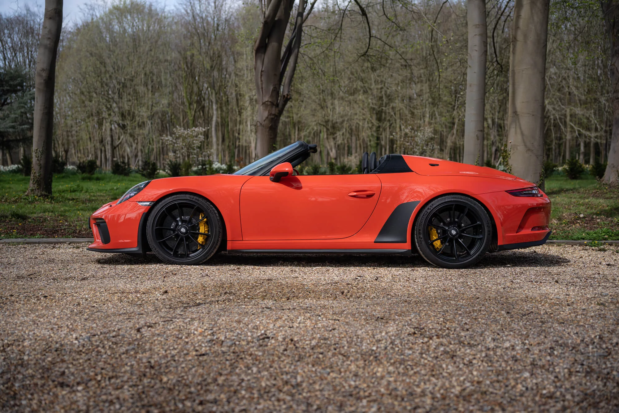 Lava Orange Porsche 911 Speedster