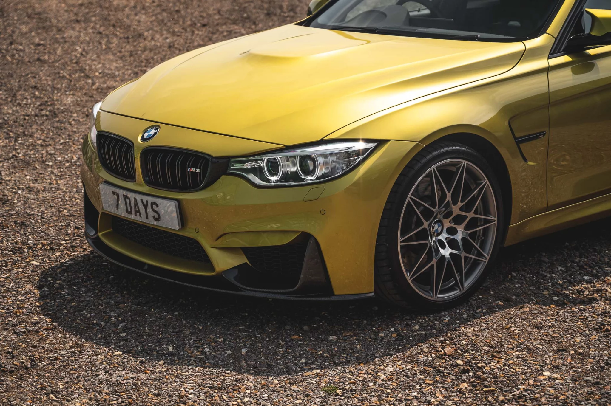 Austin Yellow BMW M3