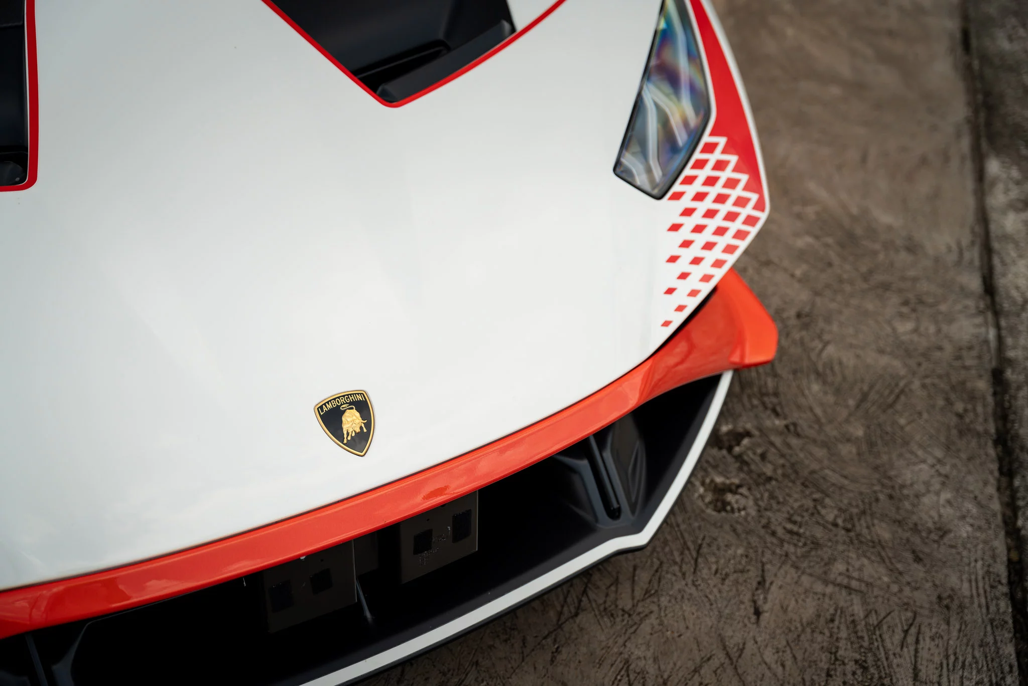 Bianco Monocerus Lamborghini Huracán