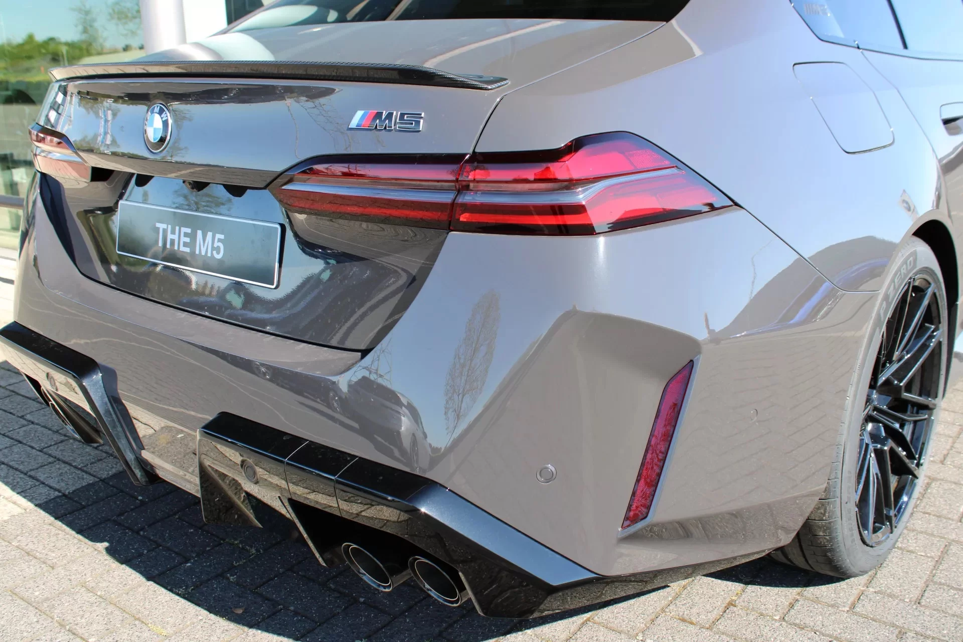 Grey Black BMW M5