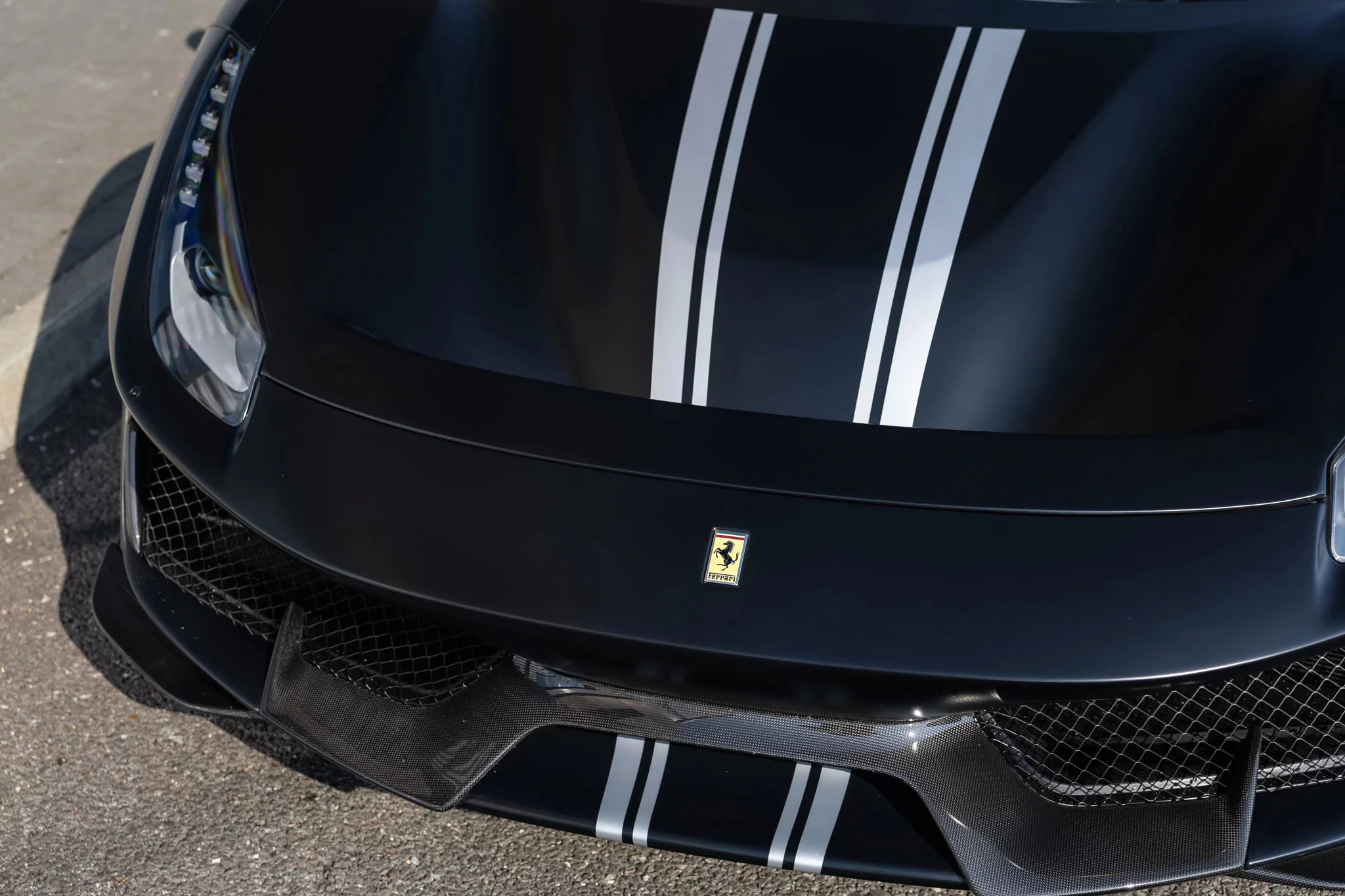 Nero DS Opaco Ferrari 488