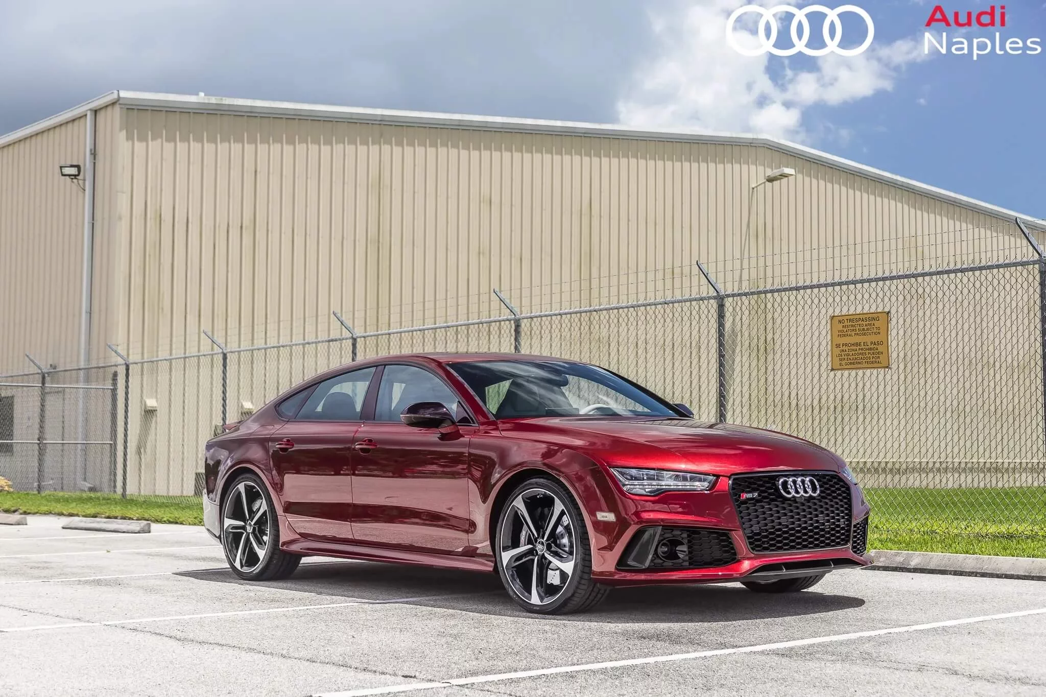 Rubino Red Audi RS7 Sportback
