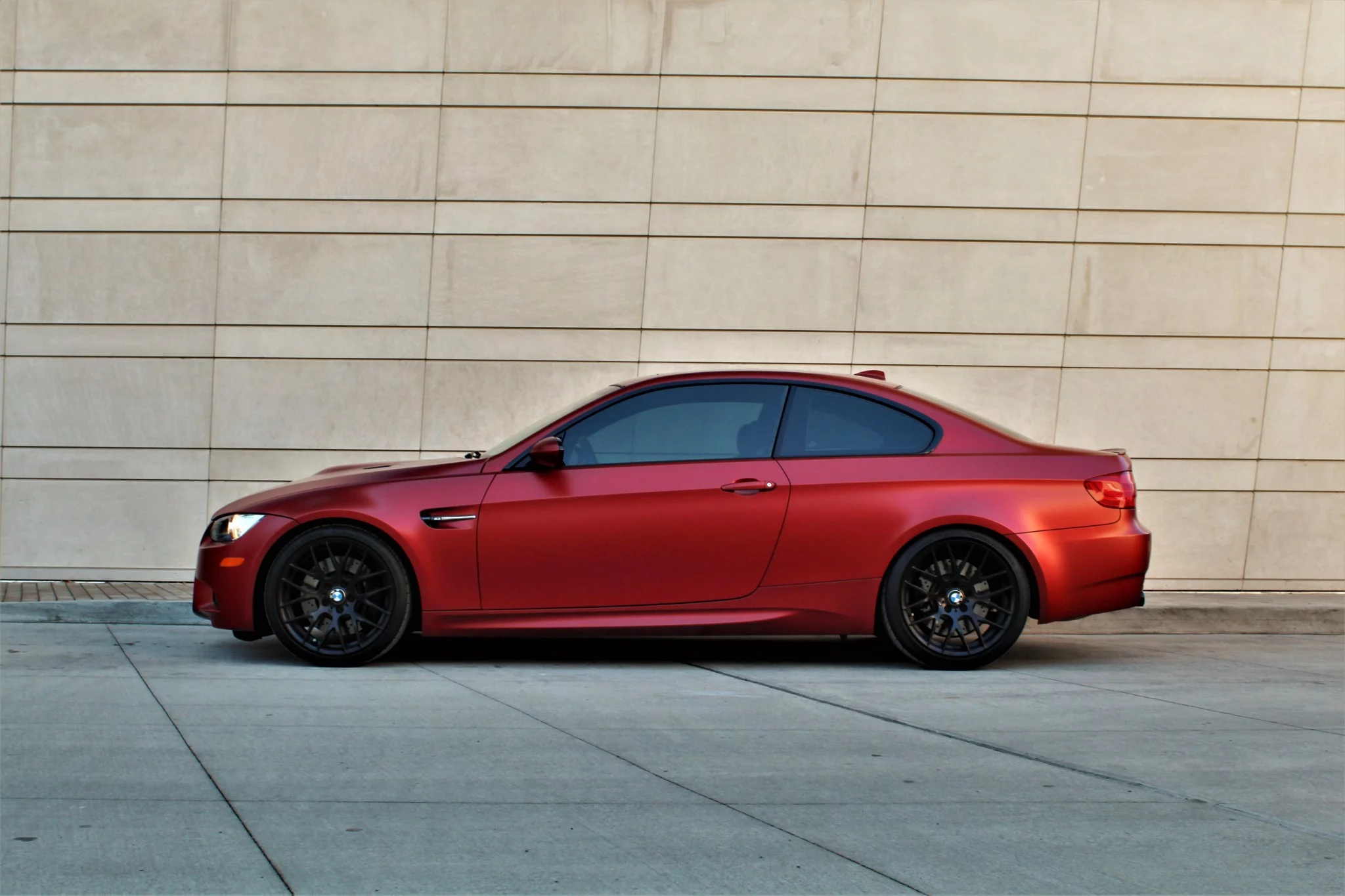 Frozen Red BMW M3