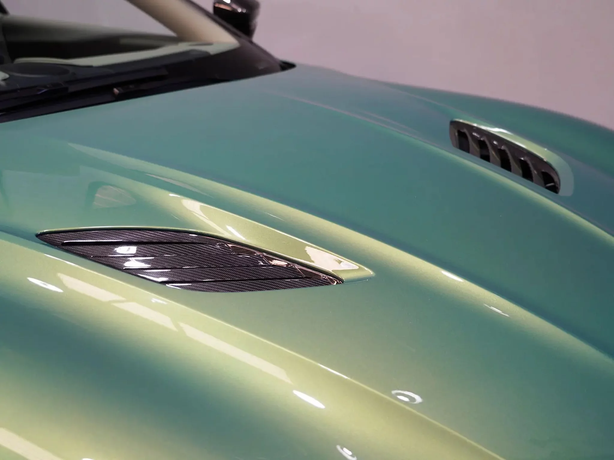 Iridescent Emerald Aston Martin DBS