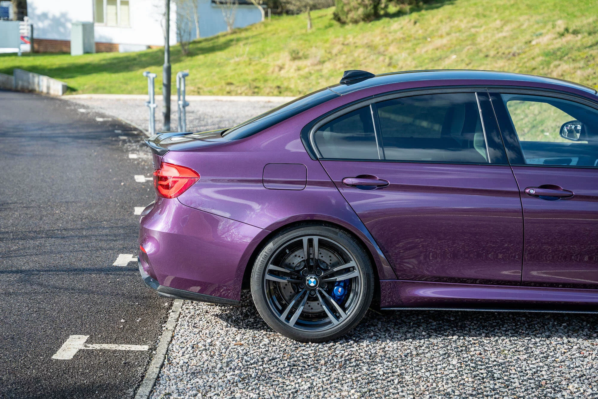 Purple Silk BMW M3