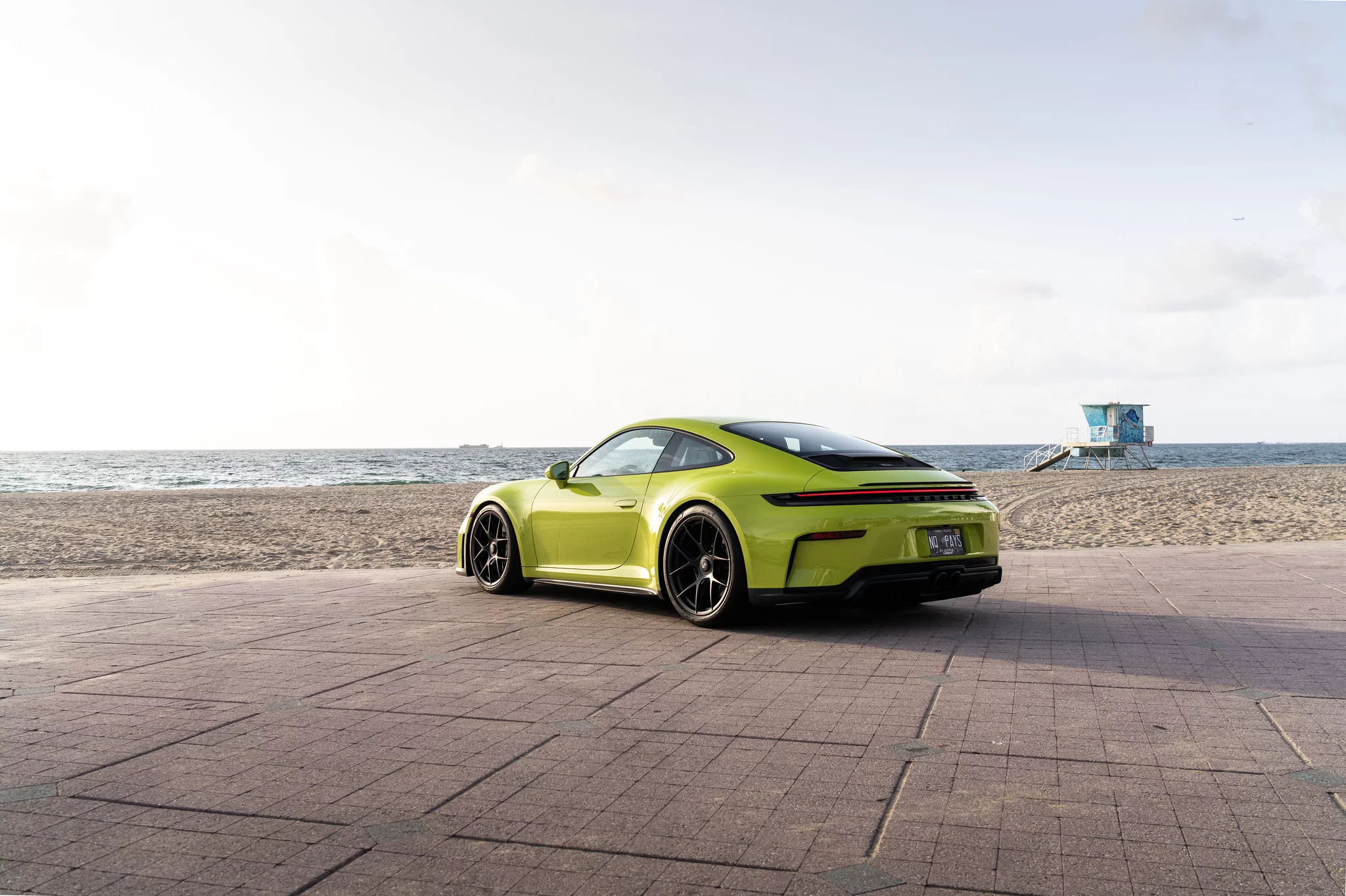 Light Green Porsche 911 GT3
