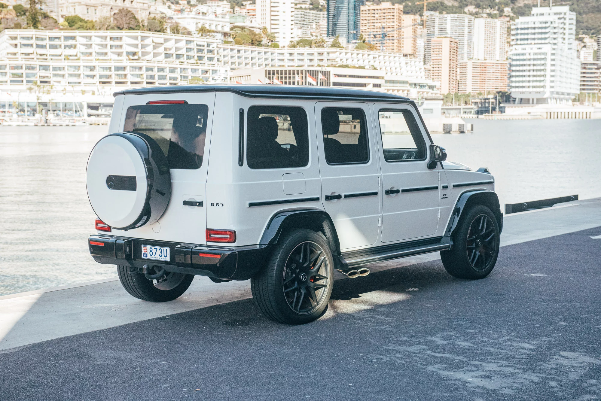 Polar White Mercedes-AMG G 63