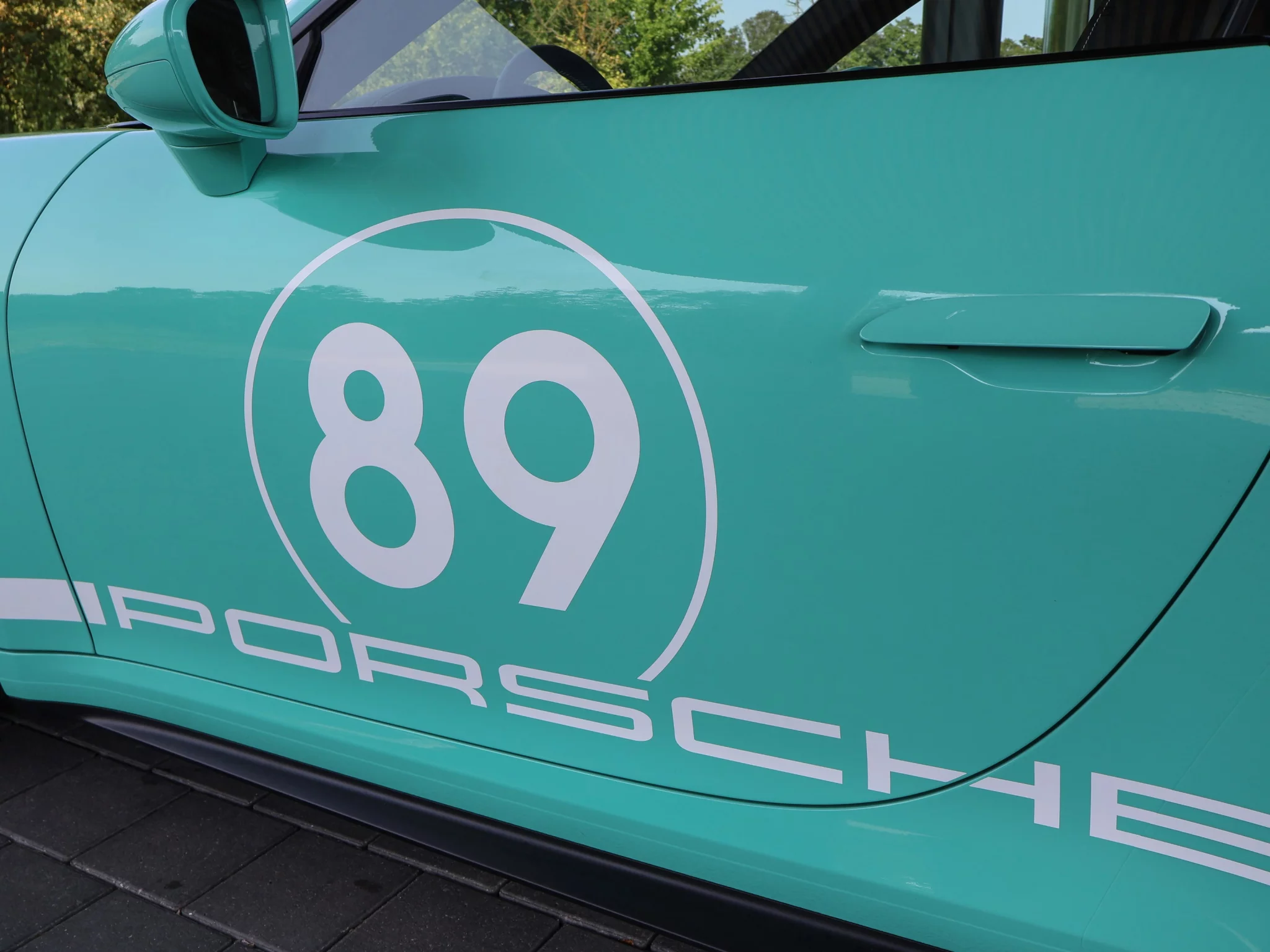 Mint Green Porsche 911 GT3