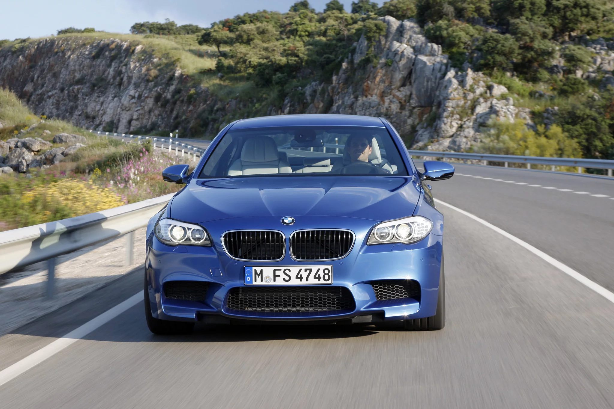 Monte Carlo Blue BMW M5