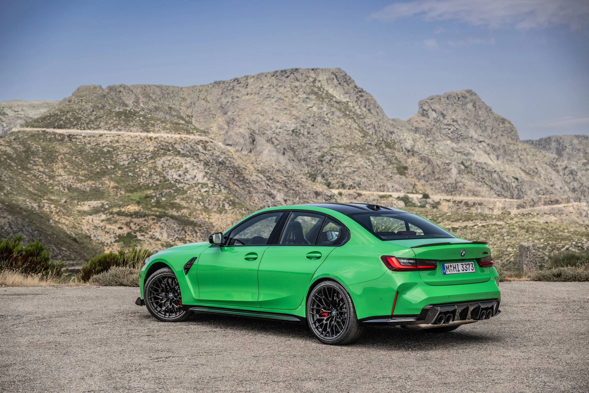 Signal Green BMW M3