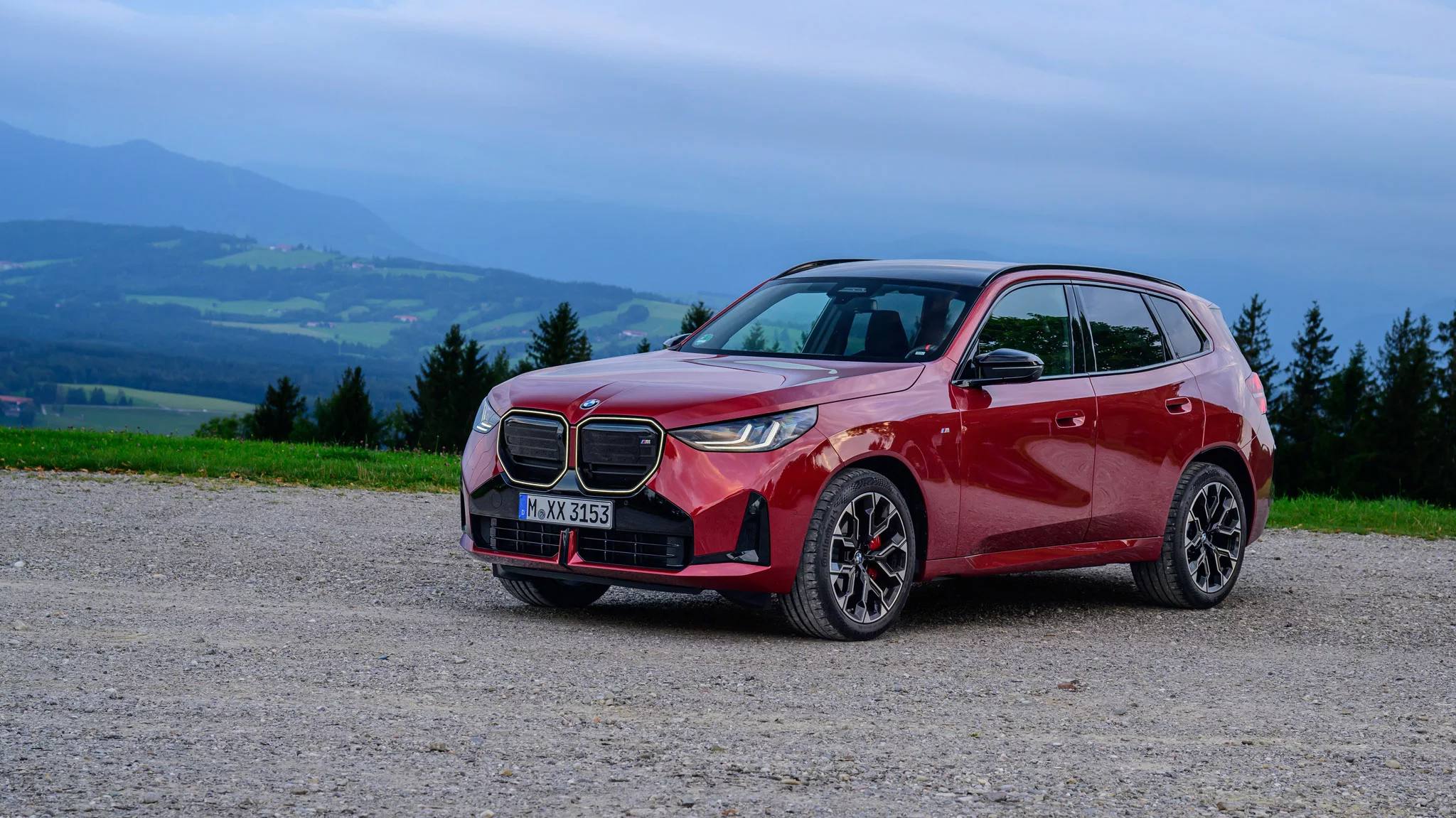 Fire Red BMW X3