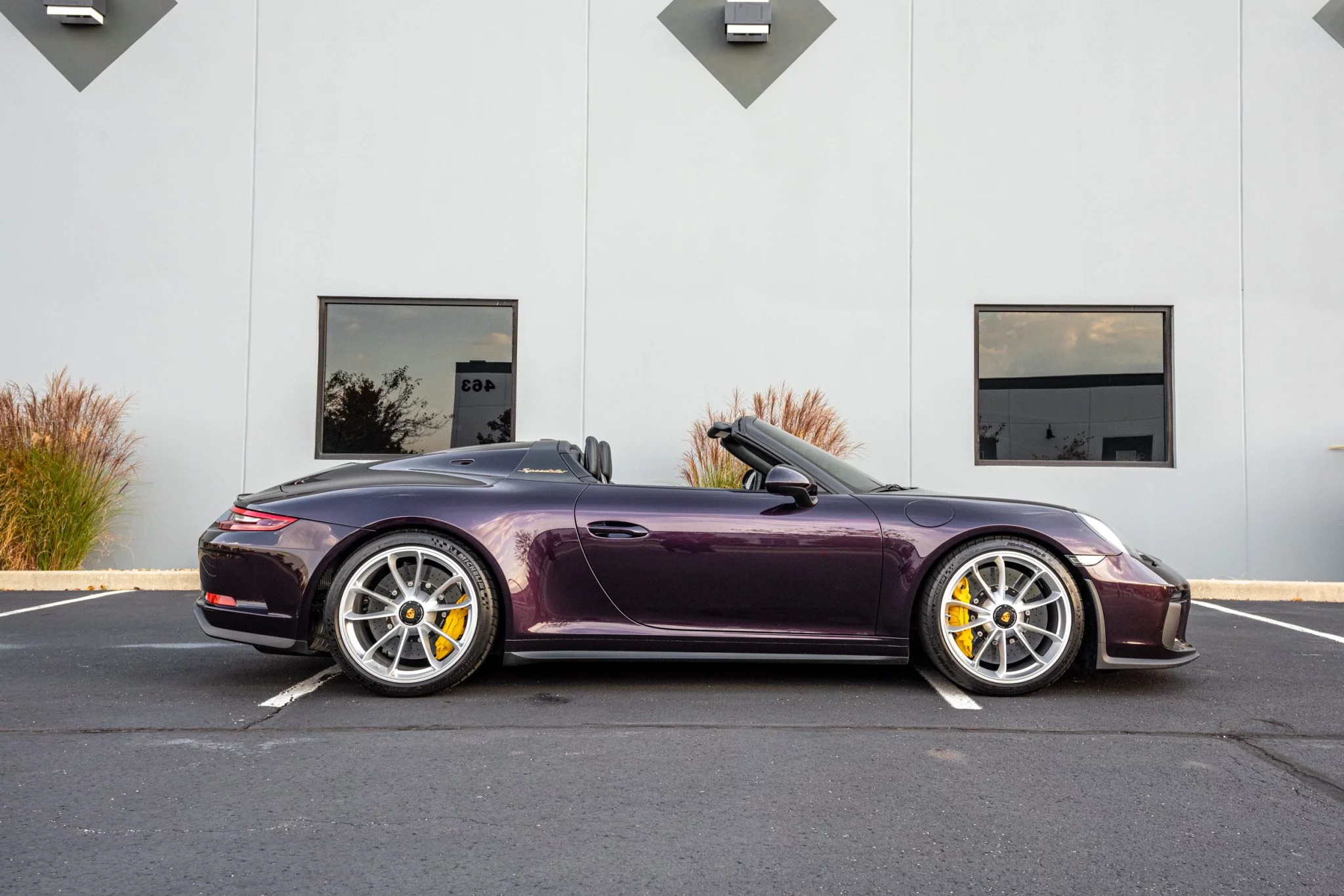 Amethyst Metallic Porsche 911 Speedster