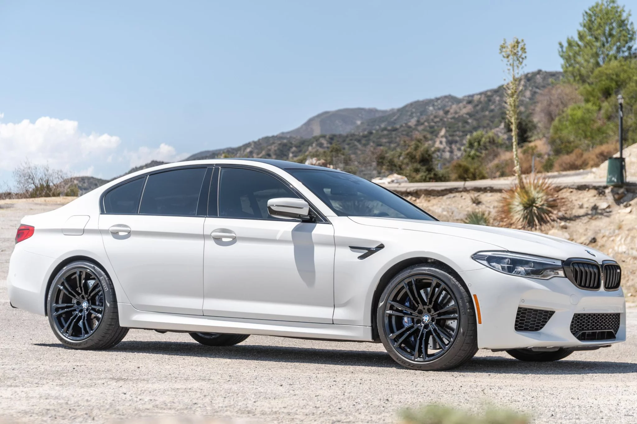 Alpine White III BMW M5