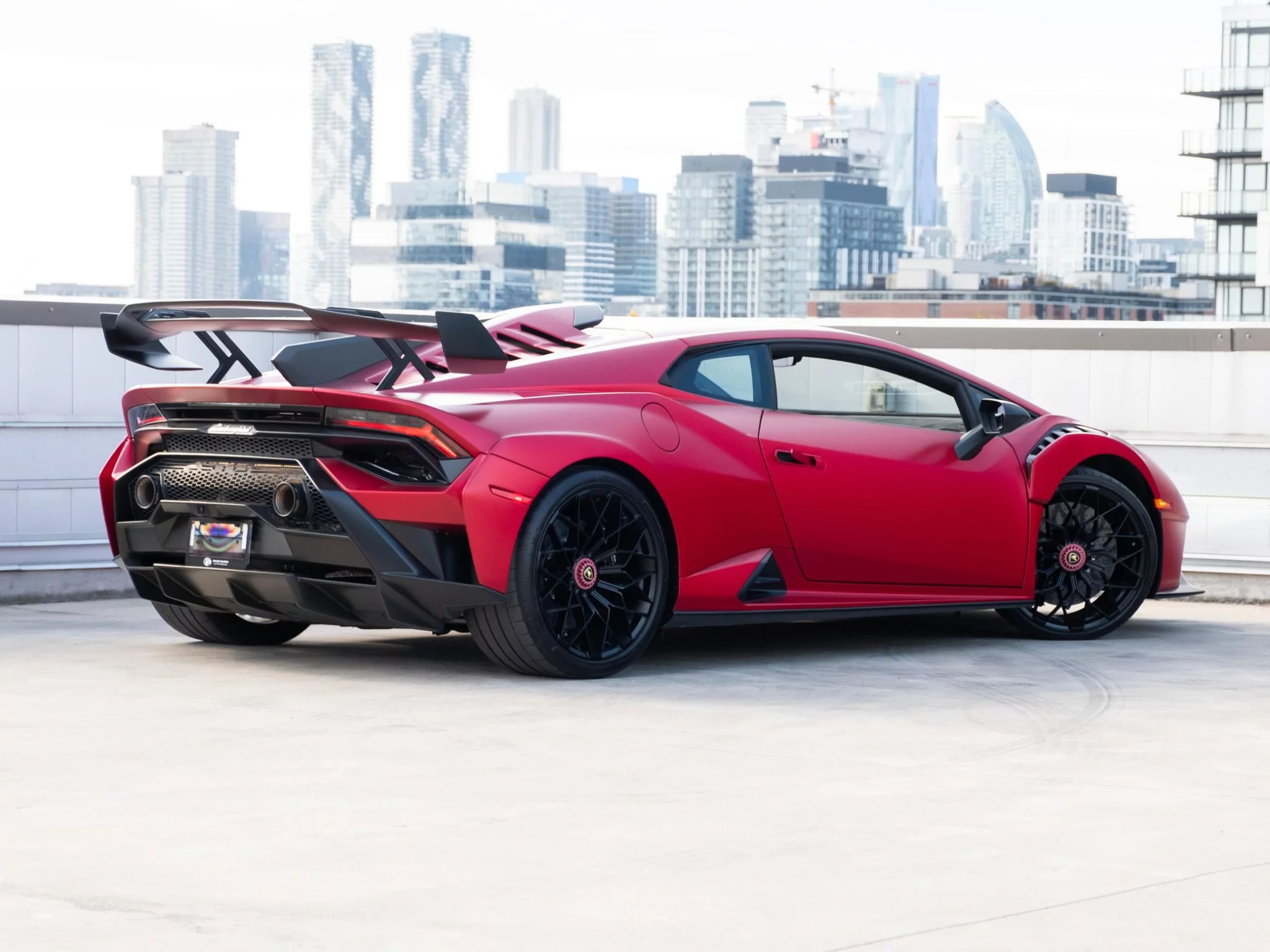 Rosso Pyra Lamborghini Huracán