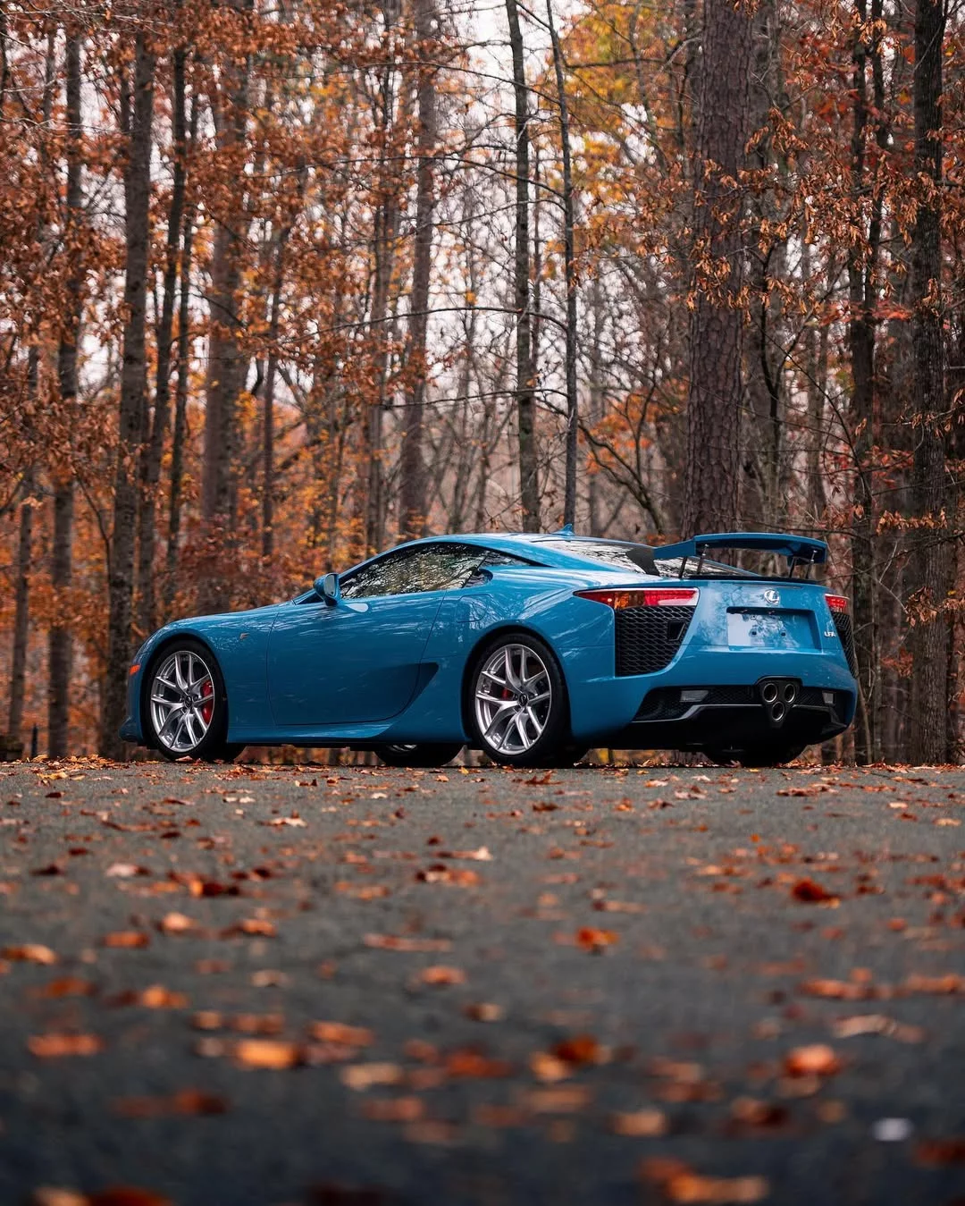 Slate Blue Lexus LFA