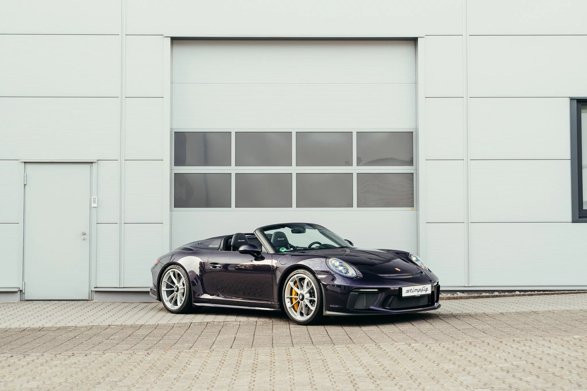 Viola Metallic Porsche 911 Speedster