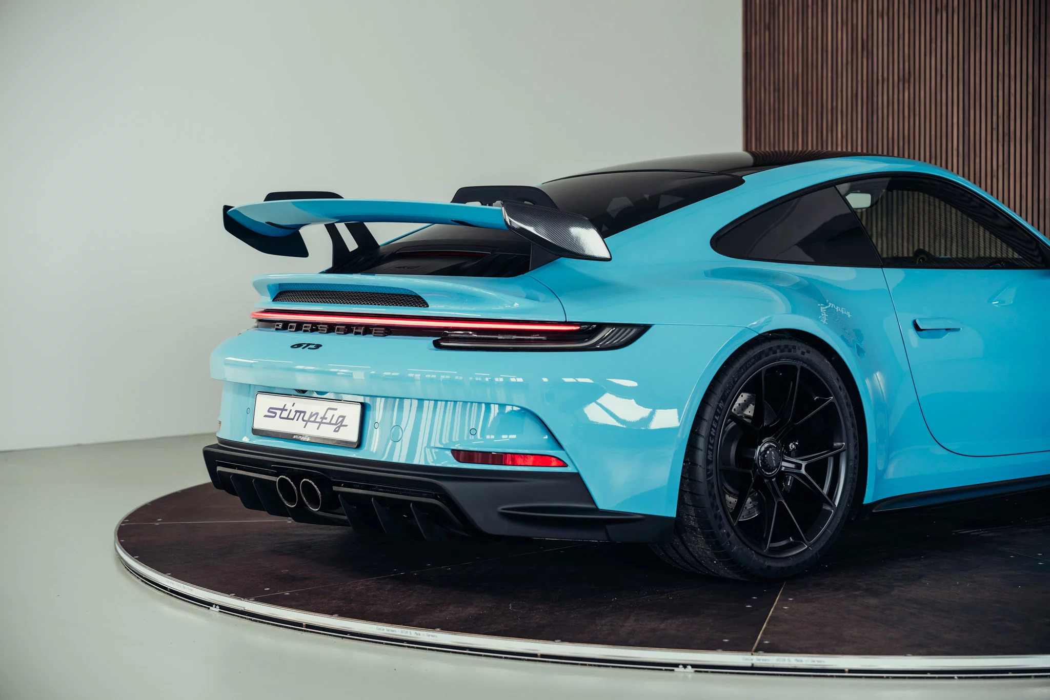Olympic Blue Porsche 911 GT3