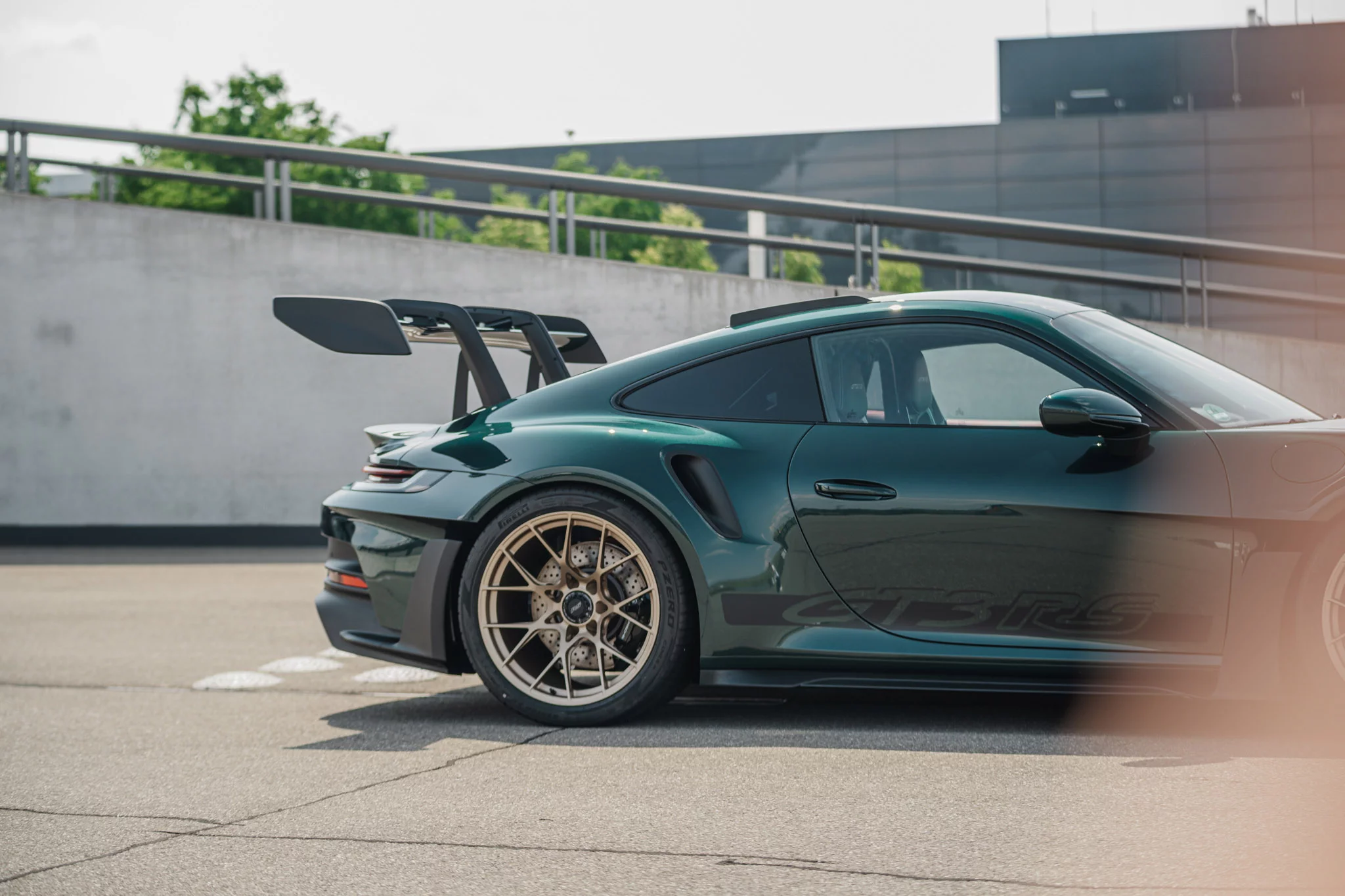 Jet Green Metallic Porsche 911 GT3 RS
