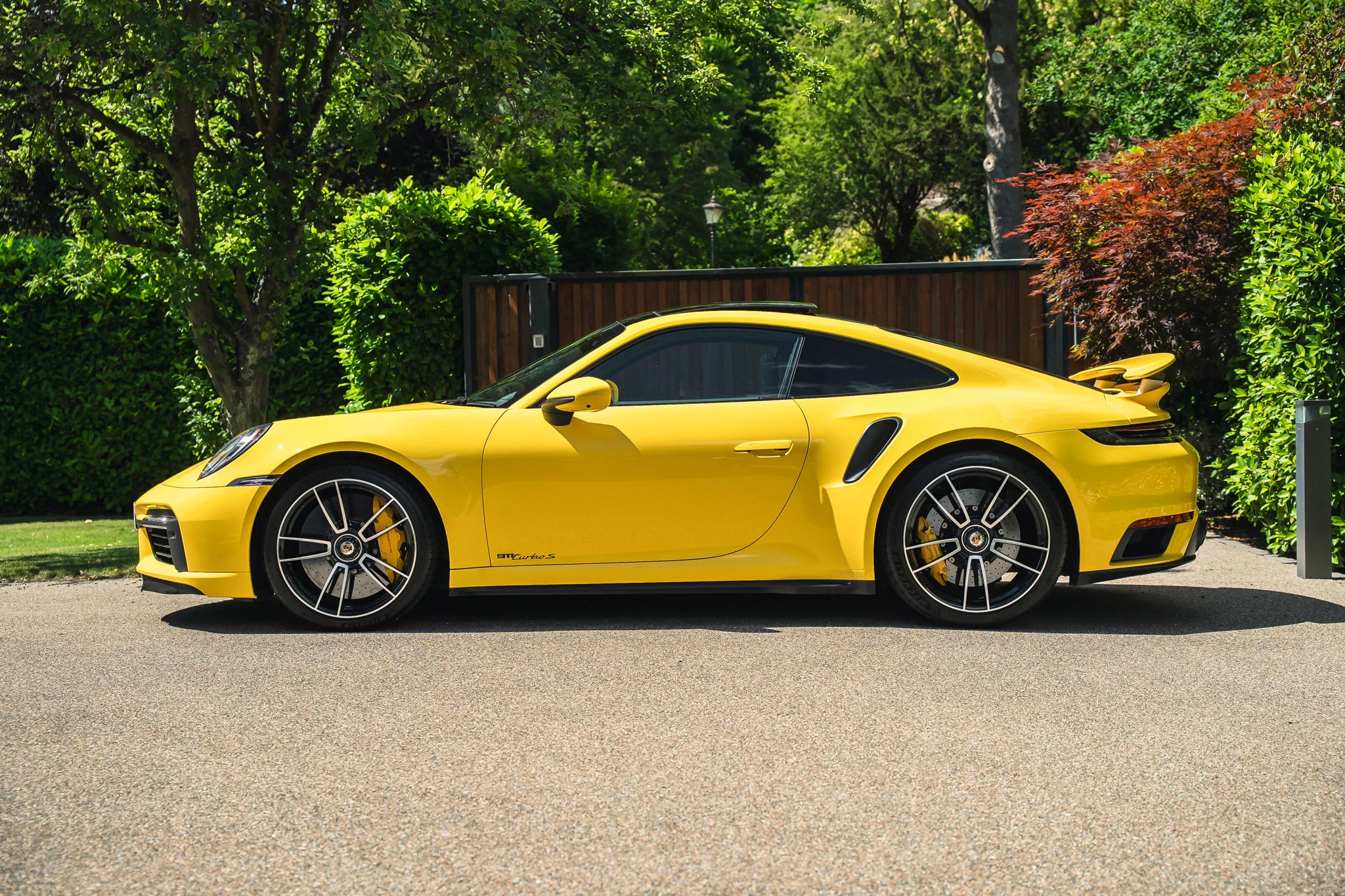 Racing Yellow Porsche 911 Turbo