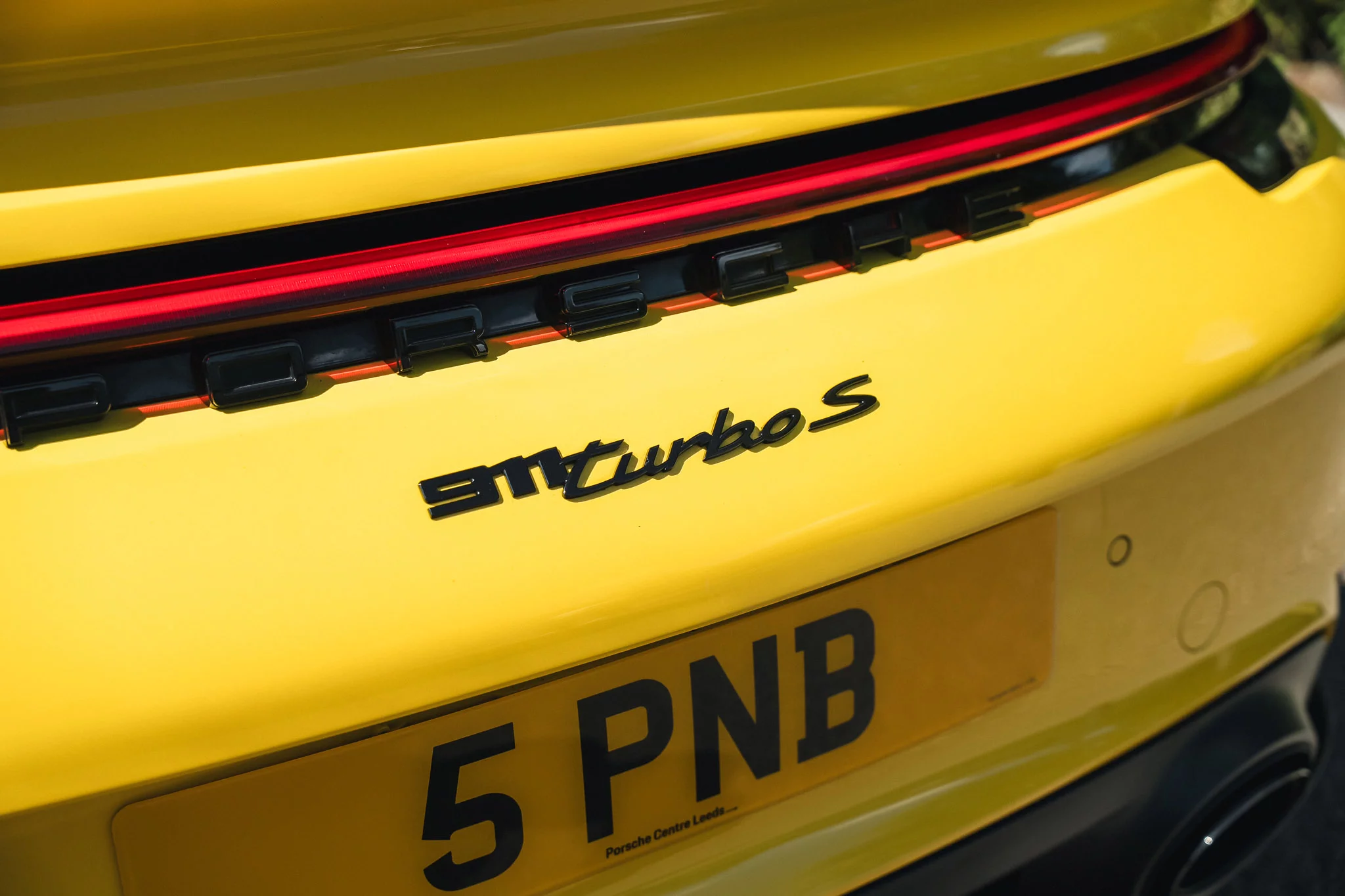 Racing Yellow Porsche 911 Turbo