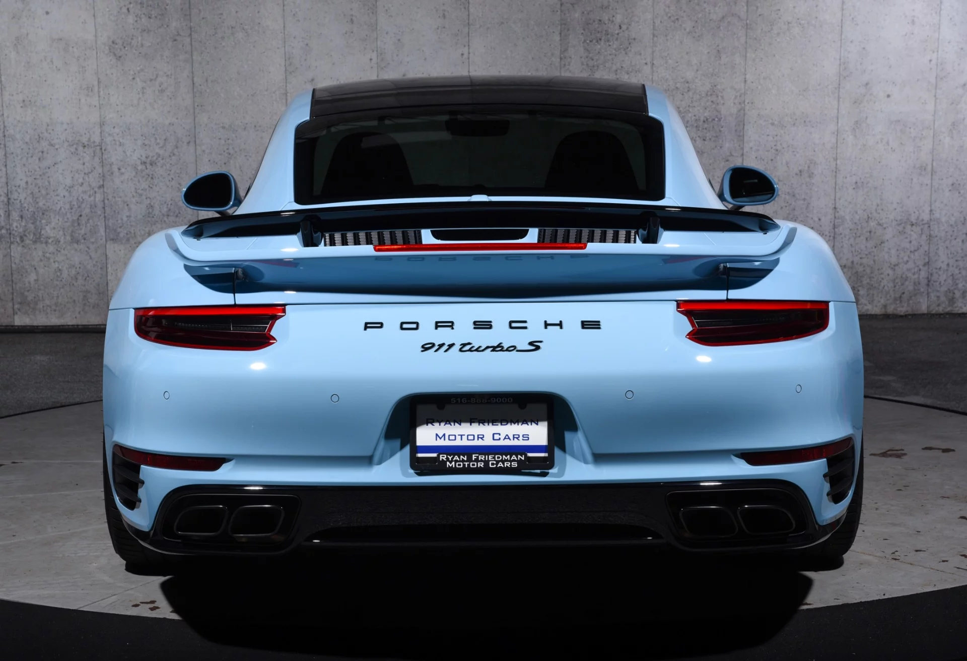 Gulf Blue Porsche 911 Turbo