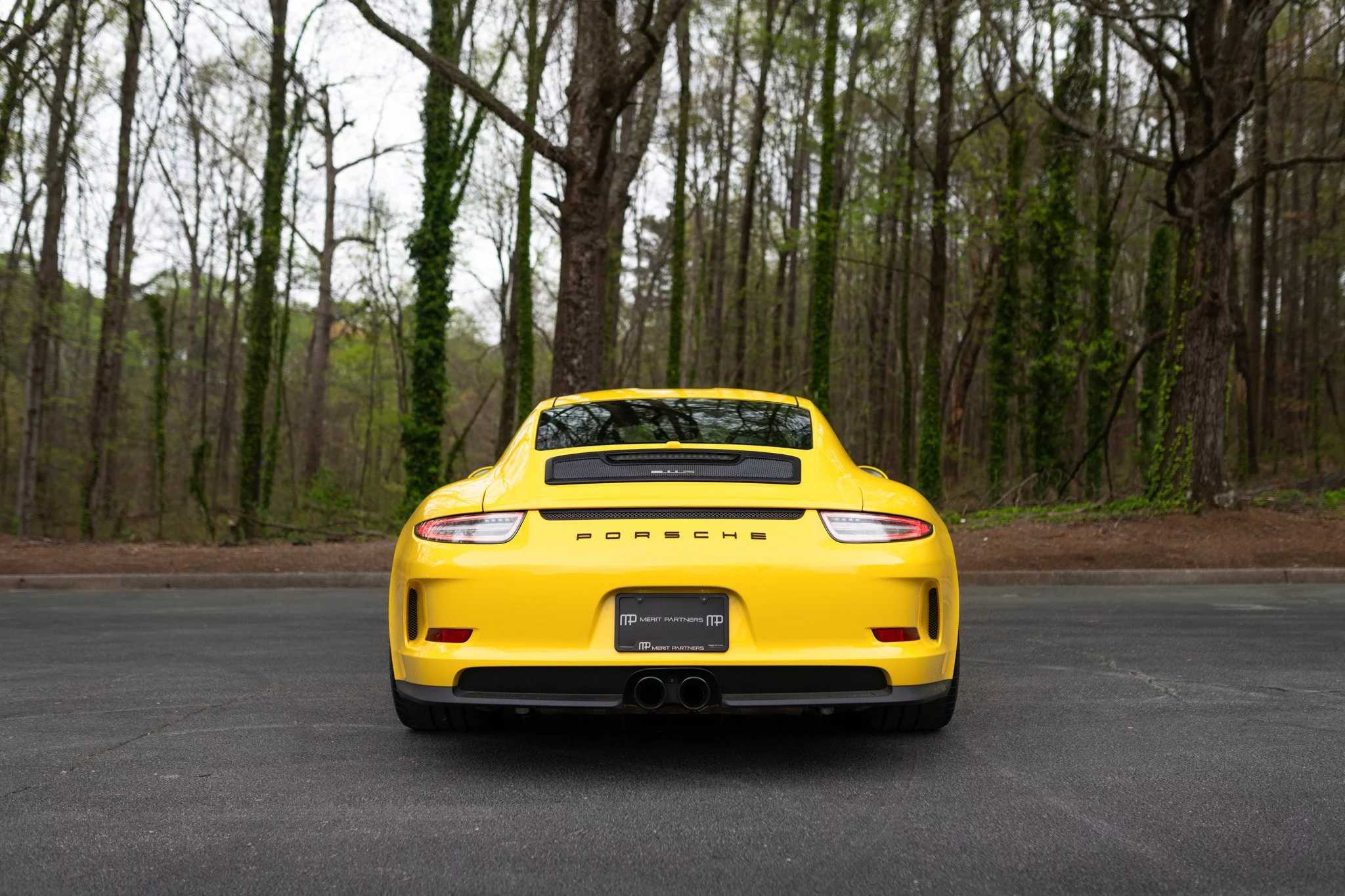 Racing Yellow Porsche 911 R
