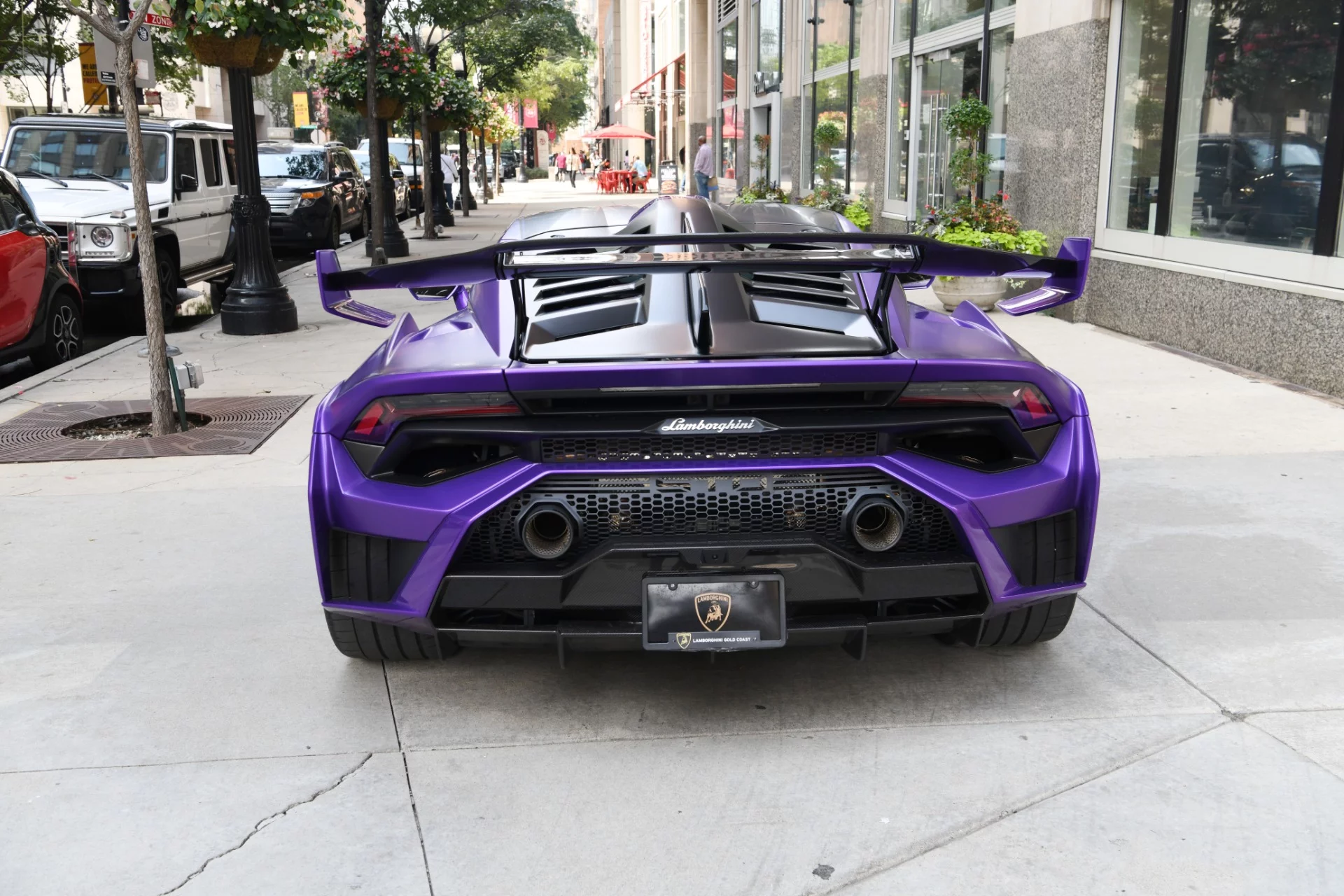 Viola Nebula Lamborghini Huracán