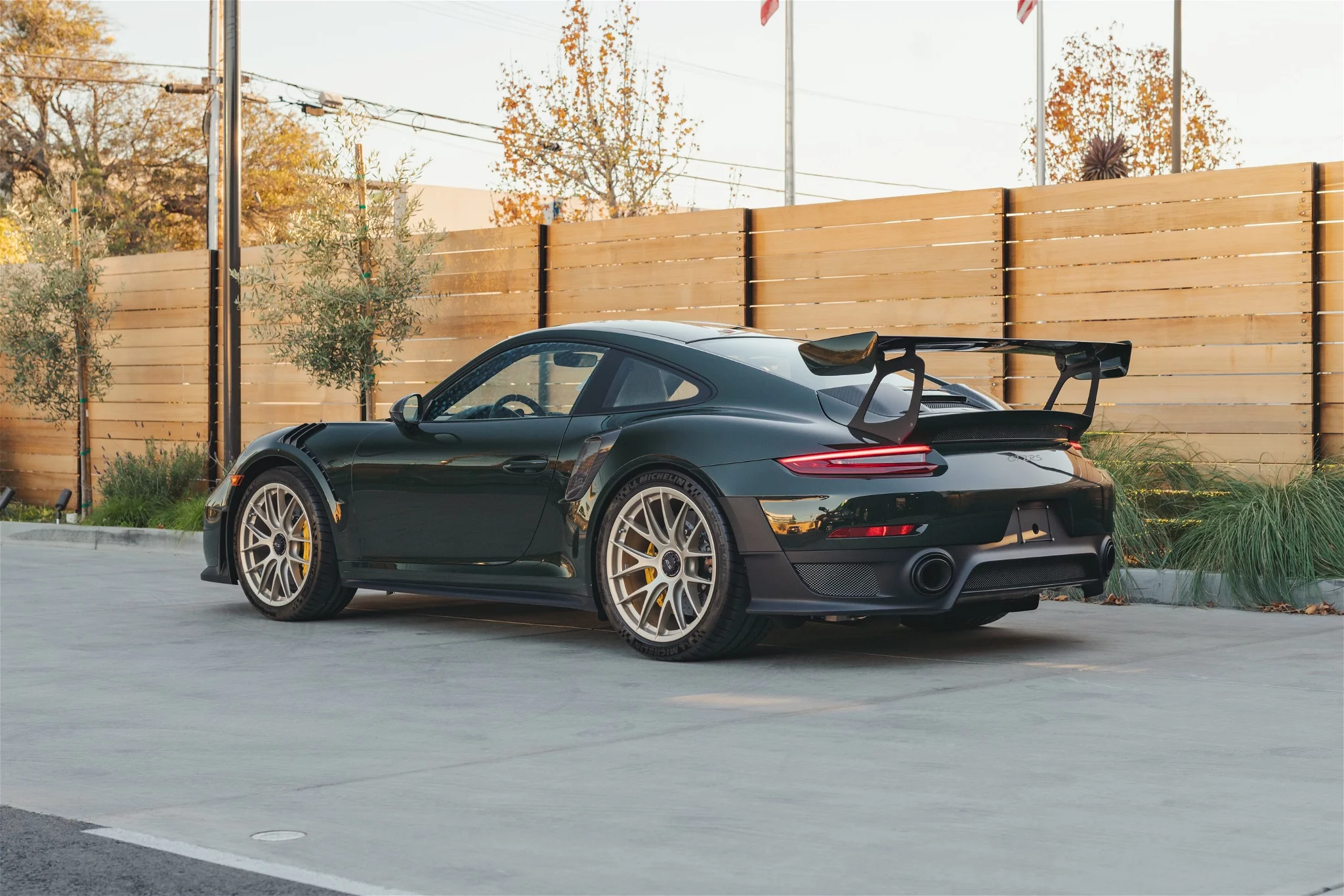 Brewster Green Porsche 911 GT2 RS