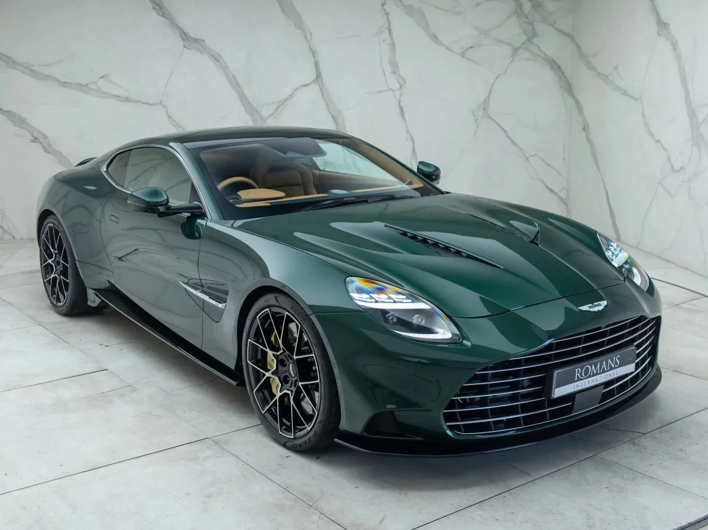Buckinghamshire Green Aston Martin Vanquish