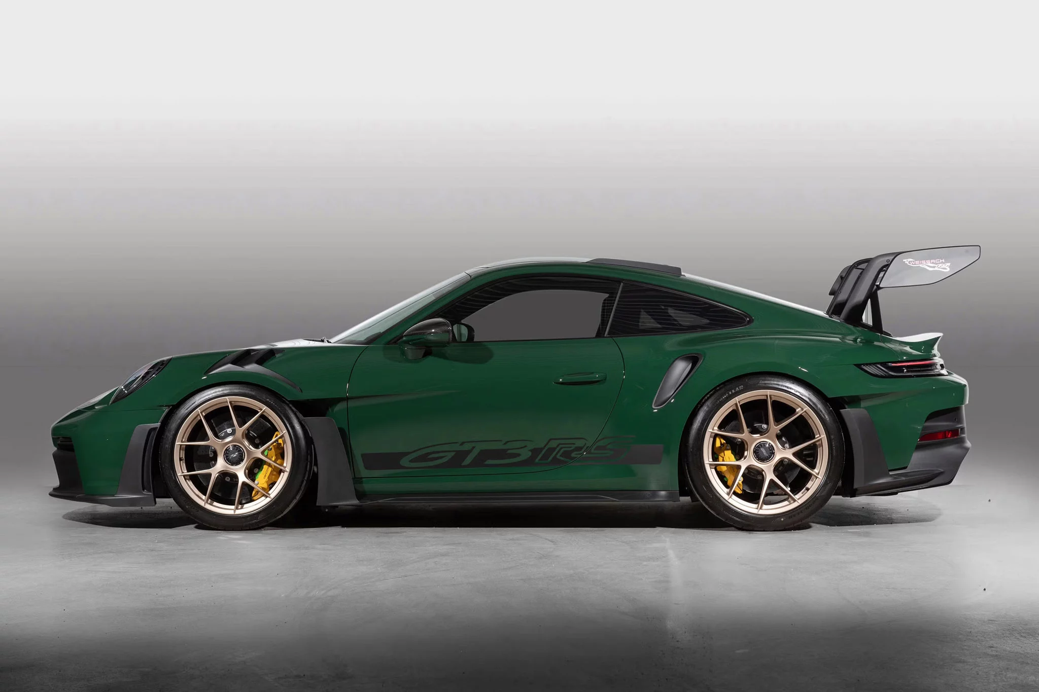 British Racing Green Porsche 911 GT3 RS