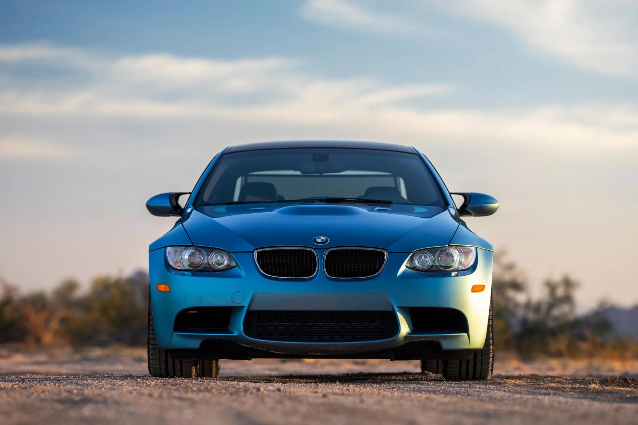 Atlantic Blue BMW M3
