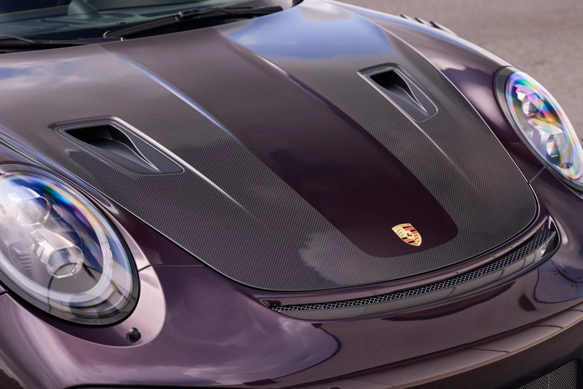 Amethyst Metallic Porsche 911 GT2 RS