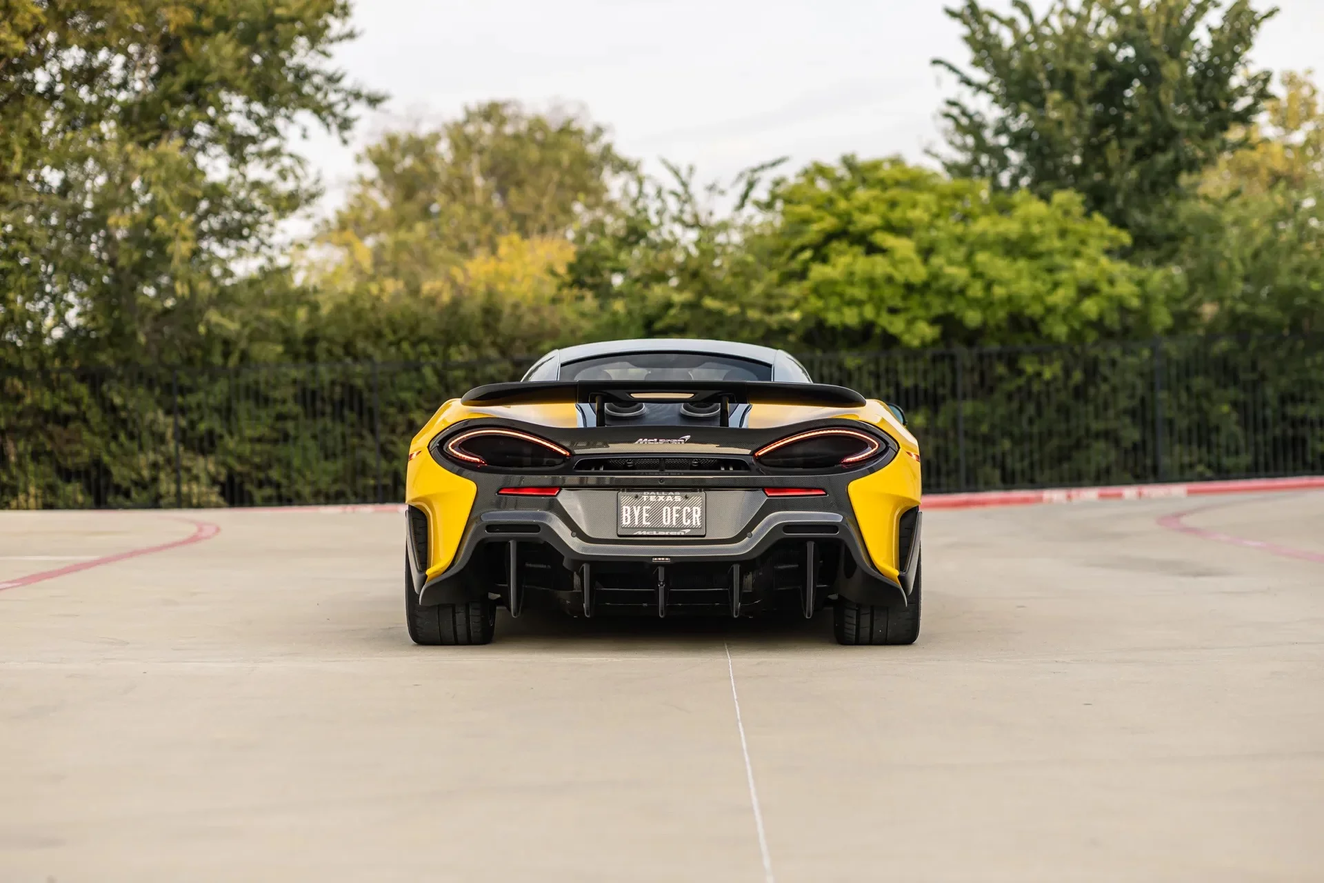 Volcano Yellow McLaren 600LT