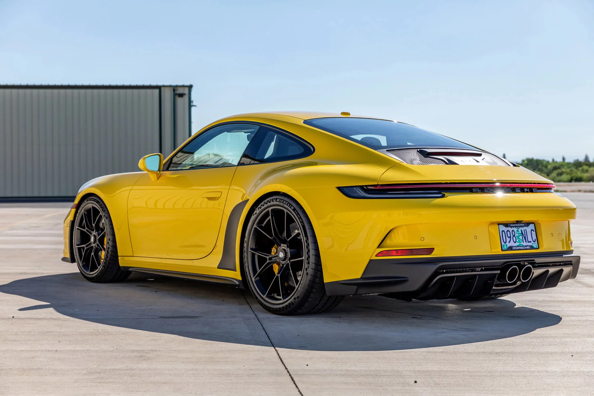Racing Yellow Porsche 911 GT3