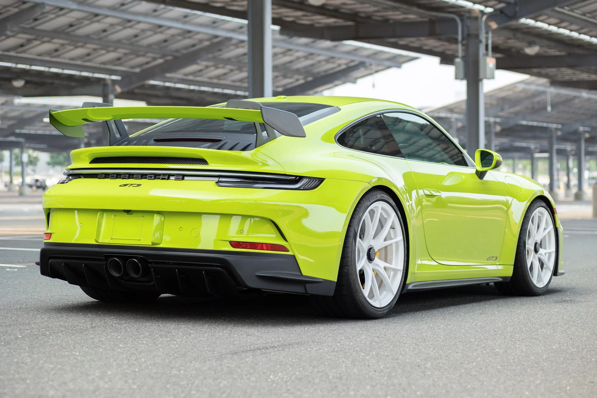 Light Green Porsche 911 GT3