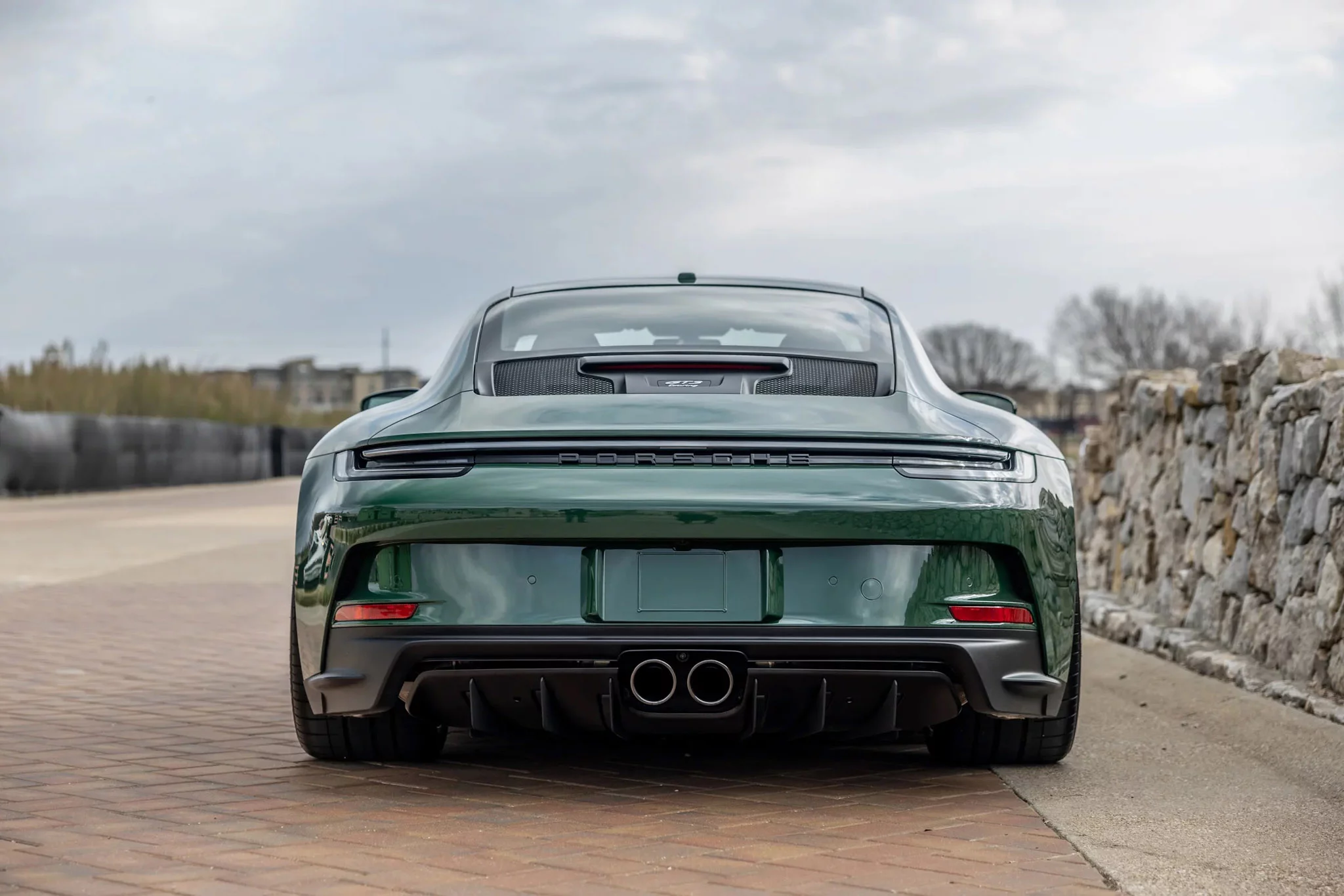 British Racing Green Porsche 911 GT3