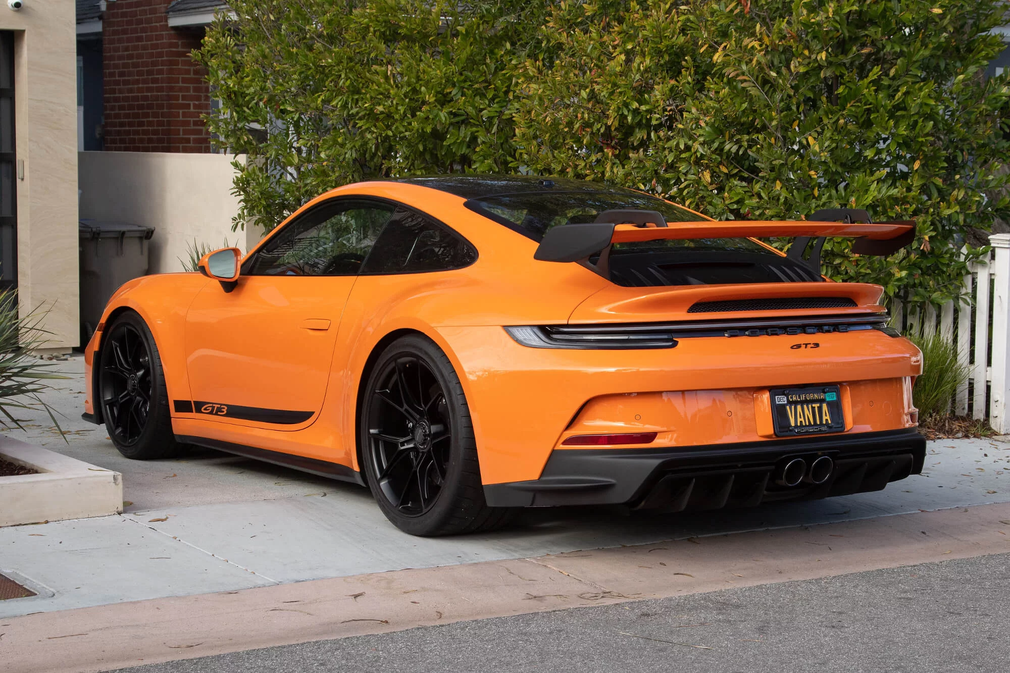 Pastel Orange Porsche 911 GT3