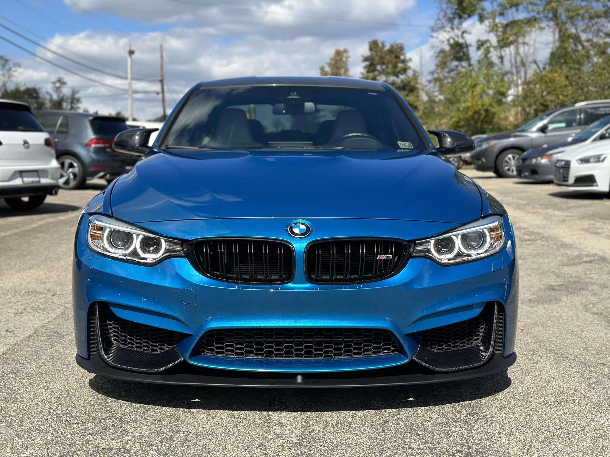 Long Beach Blue BMW M3