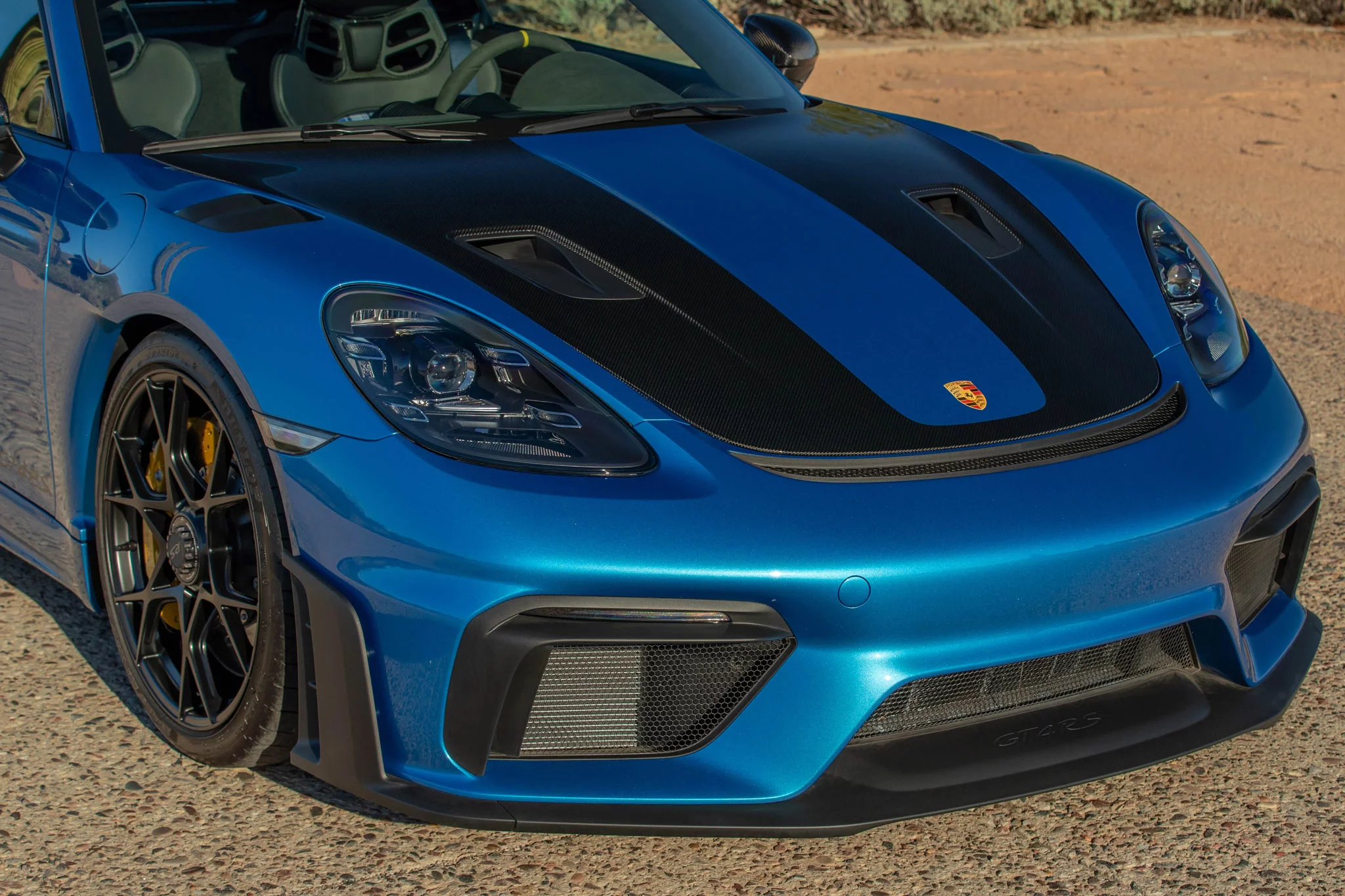 South Sea Blue Porsche 718 Cayman GT4 RS