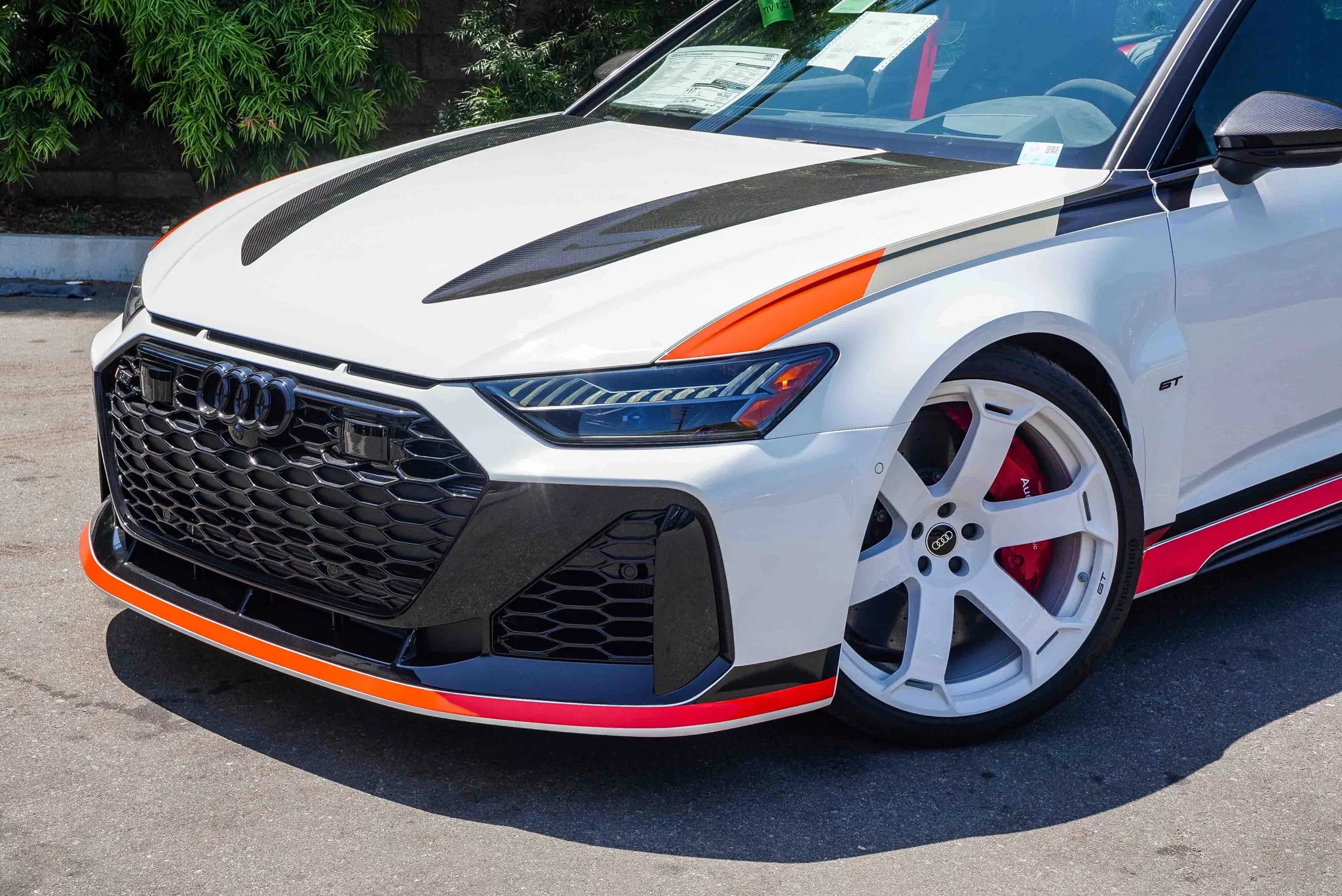 Arkona White Audi RS6 Avant