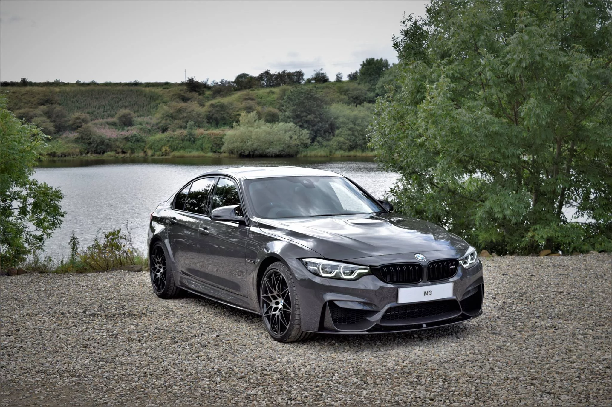 Grey Black BMW M3