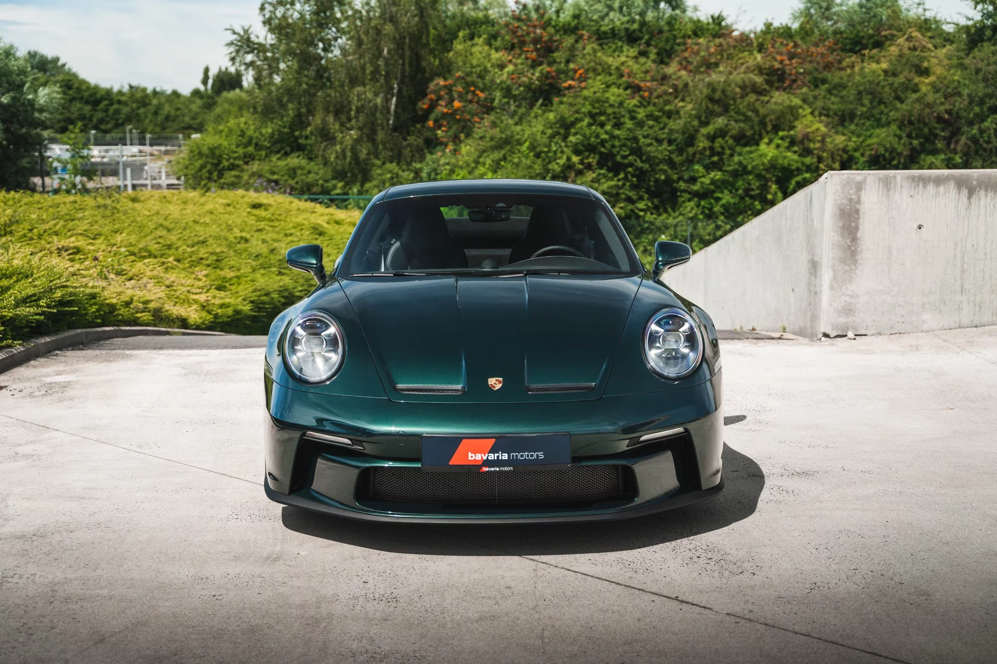 Jet Green Metallic Porsche 911 GT3
