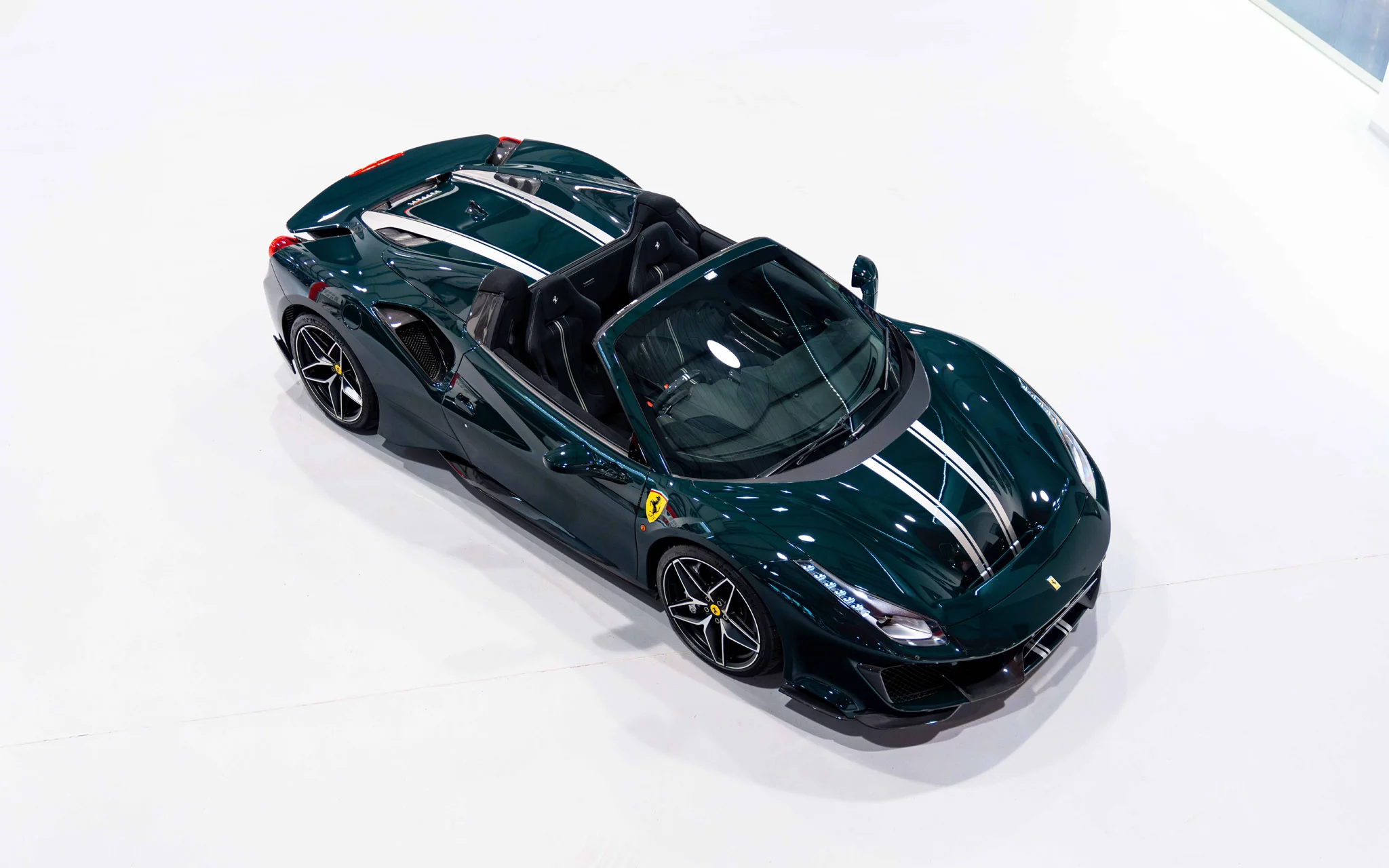 Verde British Racing Ferrari 488
