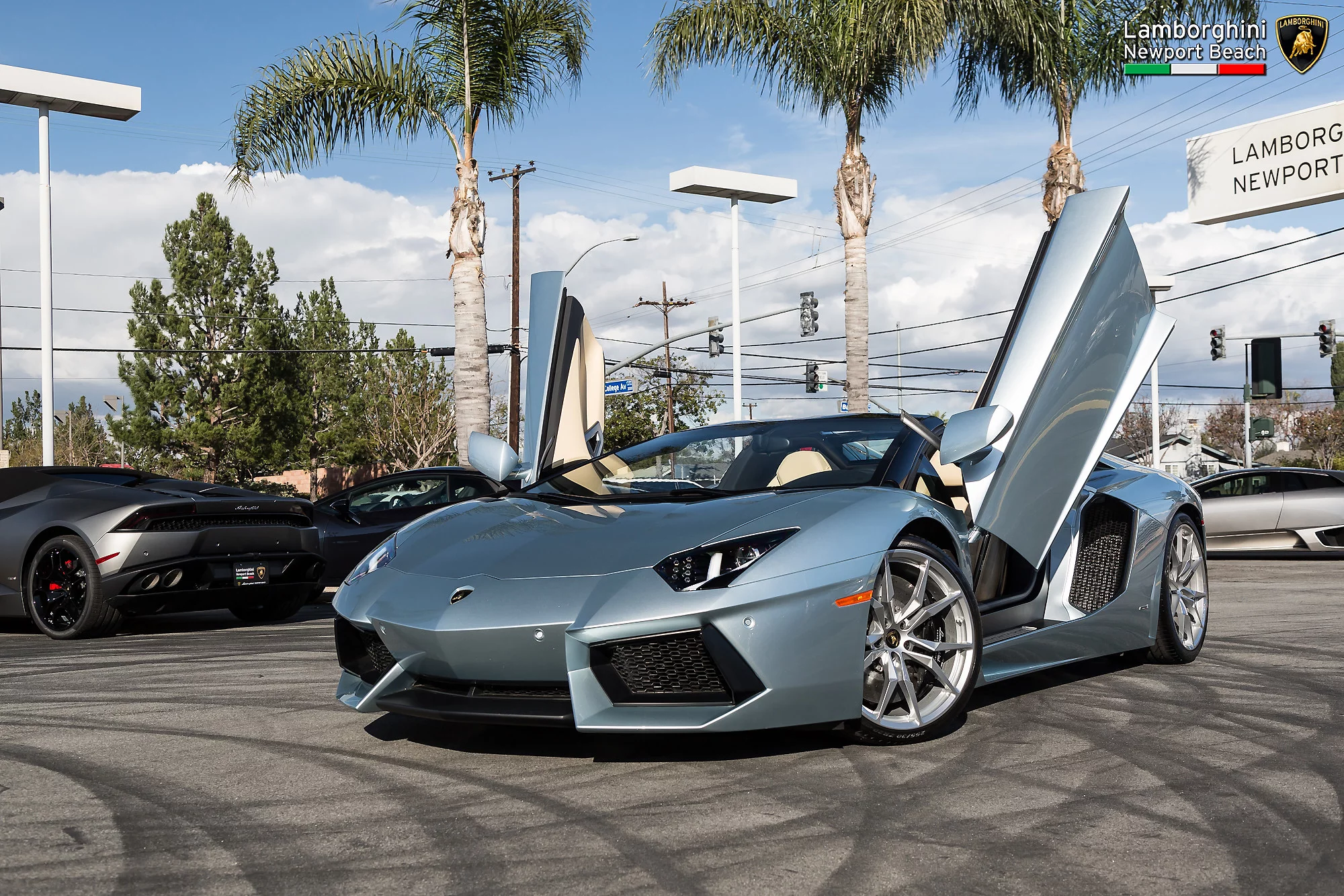 Azzurro Thetys Lamborghini Aventador